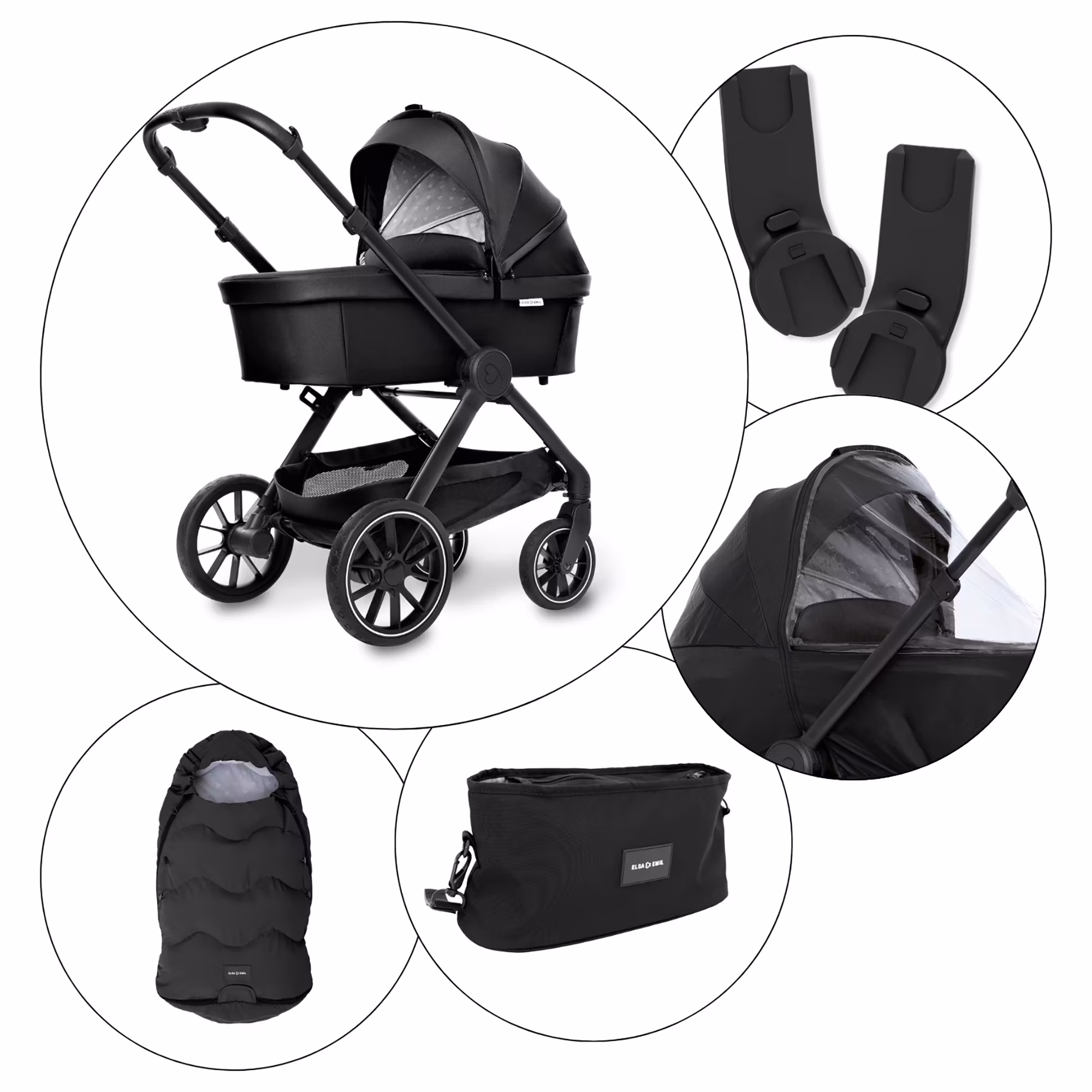 Elsa & Emil Starter-Set Krokodilgrün - Jamouz