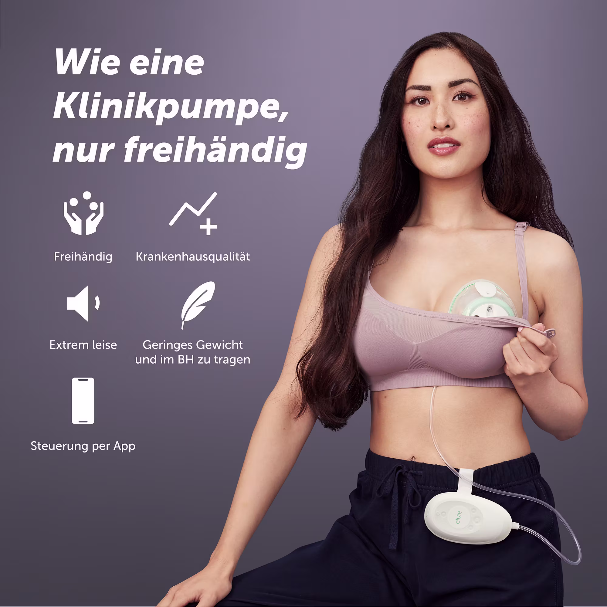 Elvie Stride - Elektrische Einzelpumpe - Jamouz