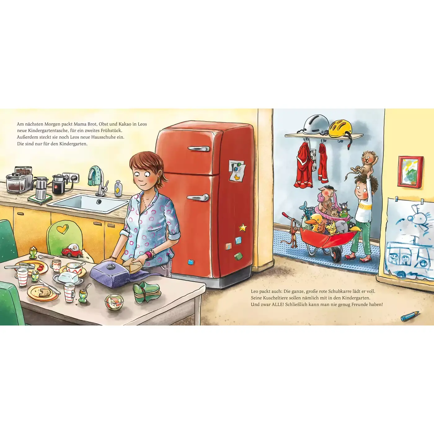 Lesemaus 194: Leo und Leopold - Freunde finden im Kindergarten - Jamouz