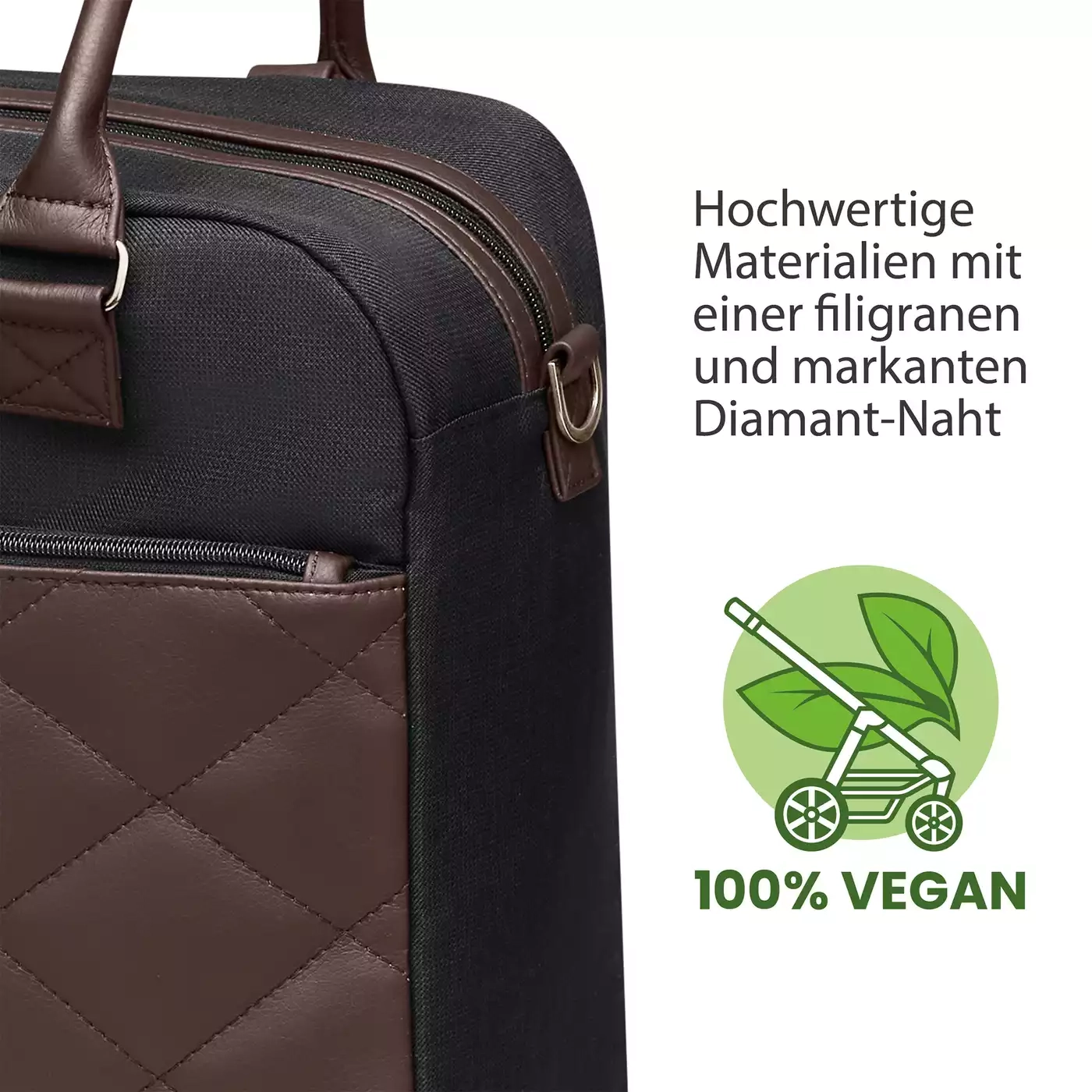 Wickeltasche Explore Diamond Asphalt - Jamouz