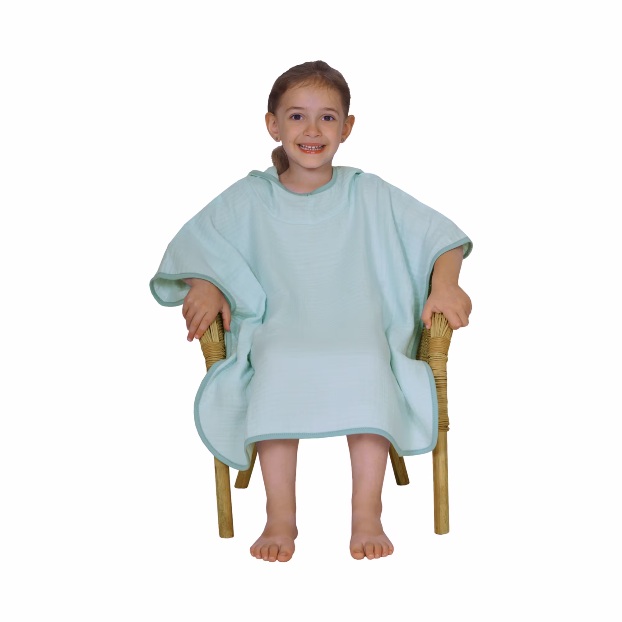 Badeponcho Mint-Eisblau - Jamouz