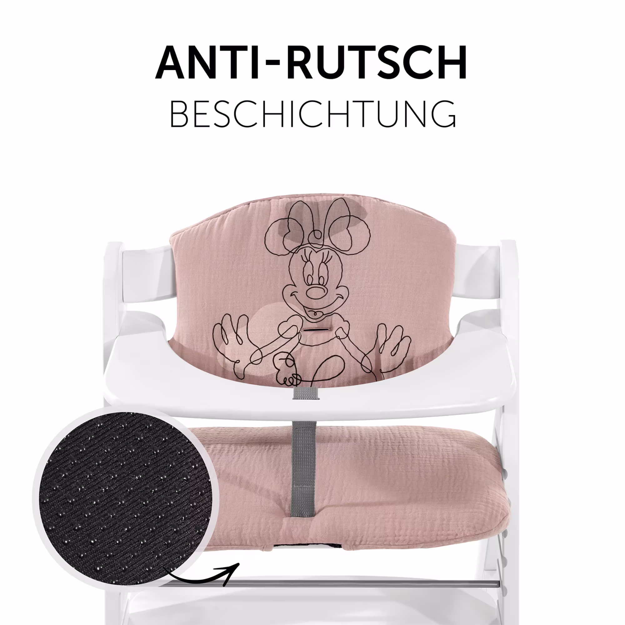 Sitzkissen Select Musselin Hochstuhl Alpha+ - Jamouz