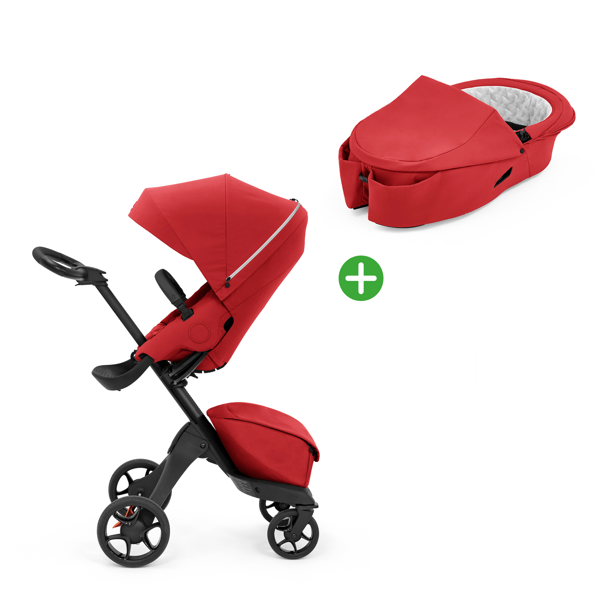 Set Xplory® X Cool Teal mit Babywanne - Jamouz