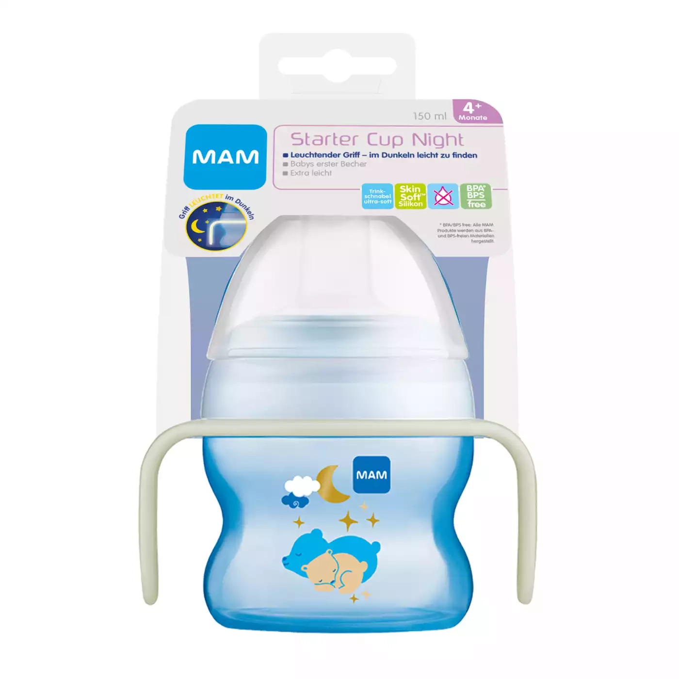 Trinklernbecher Starter Cup Night Bär 150ml - Jamouz