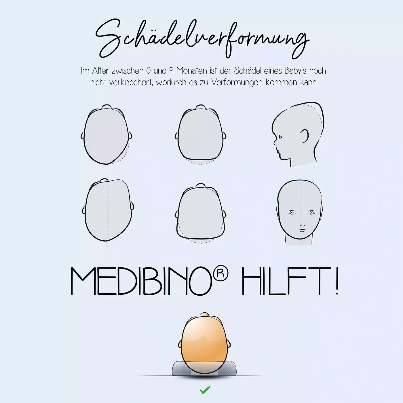 MEDIBINO® Babykissen - Jamouz