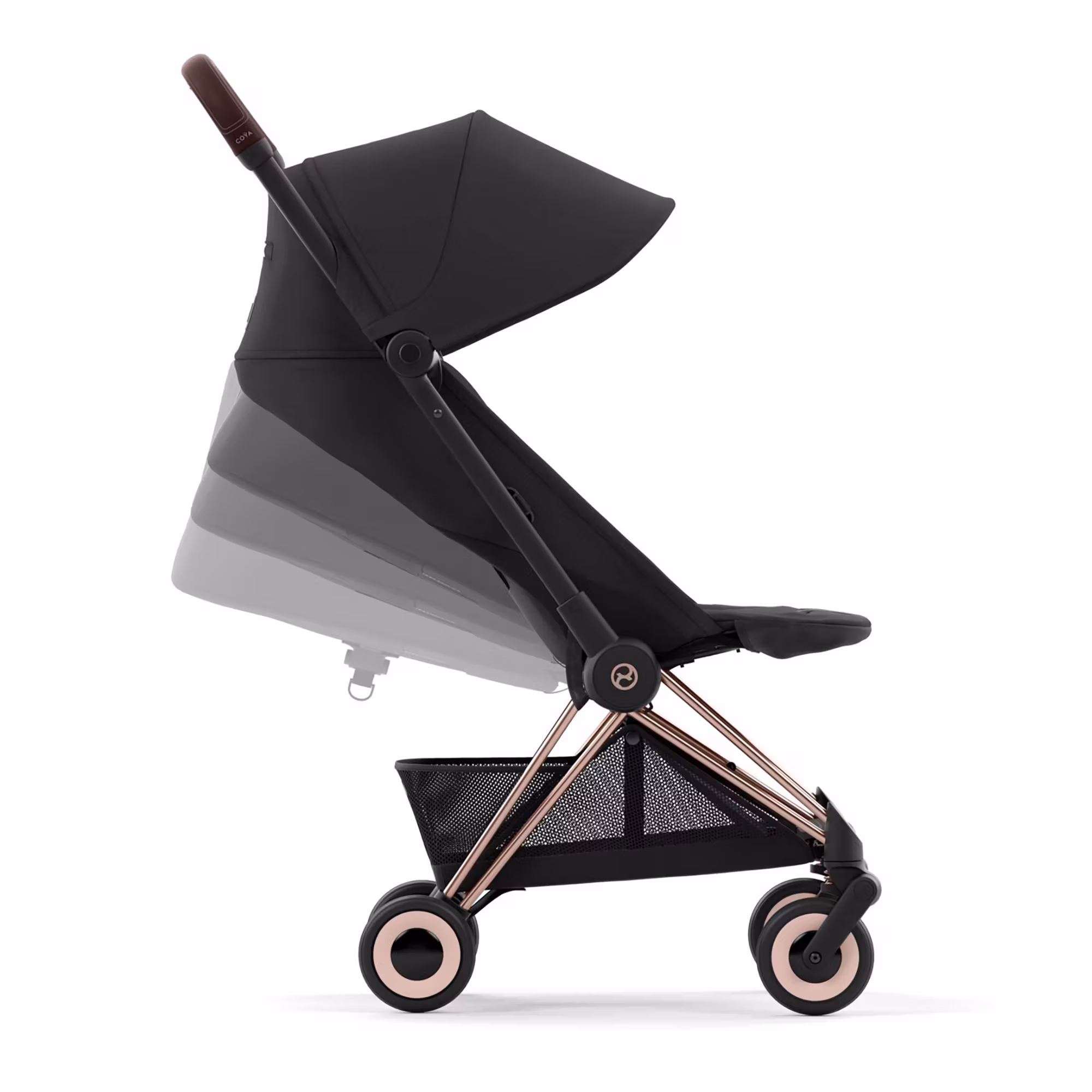 Coya Sepia Black / Rosegold Rahmen - Jamouz