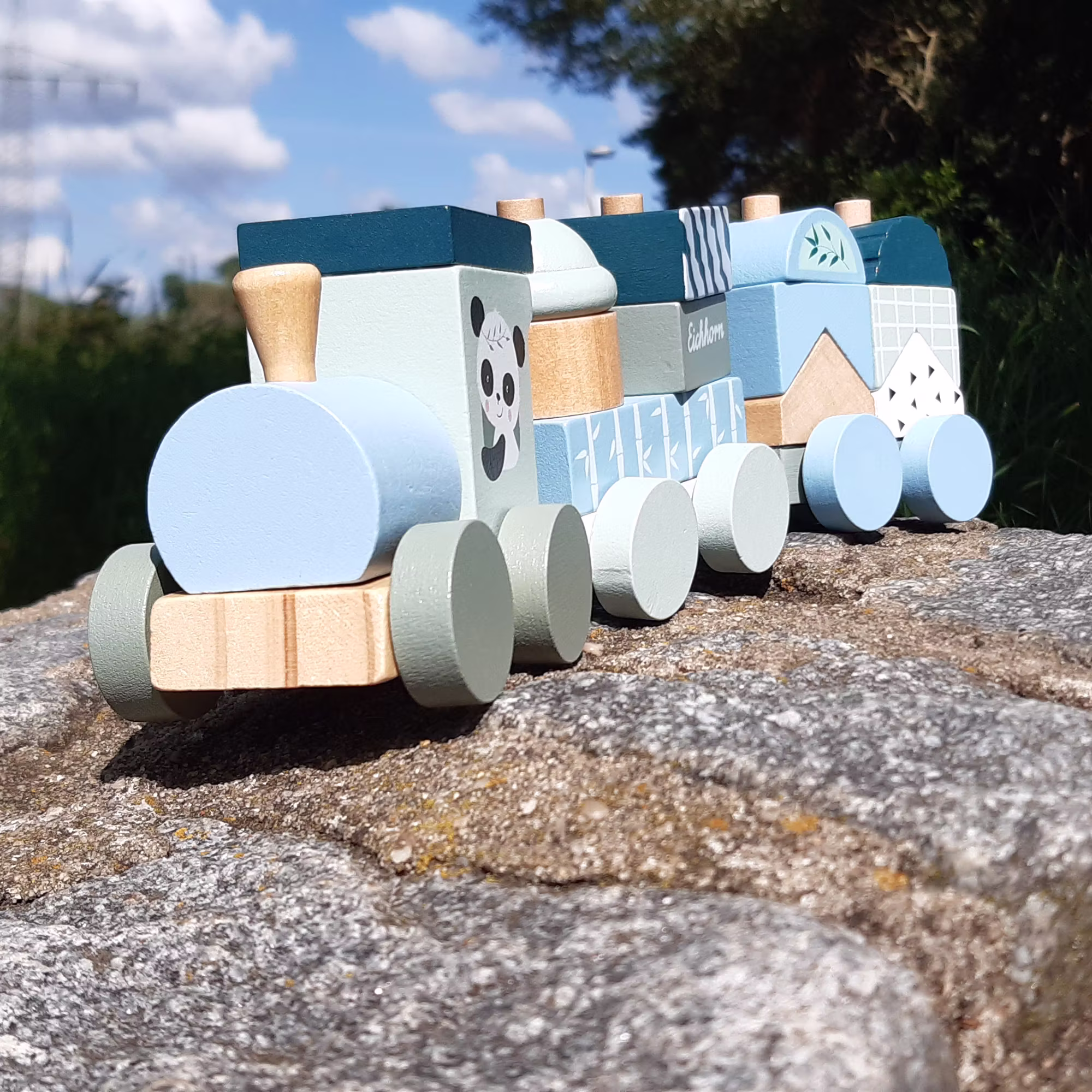 Holzzug Panda - Jamouz