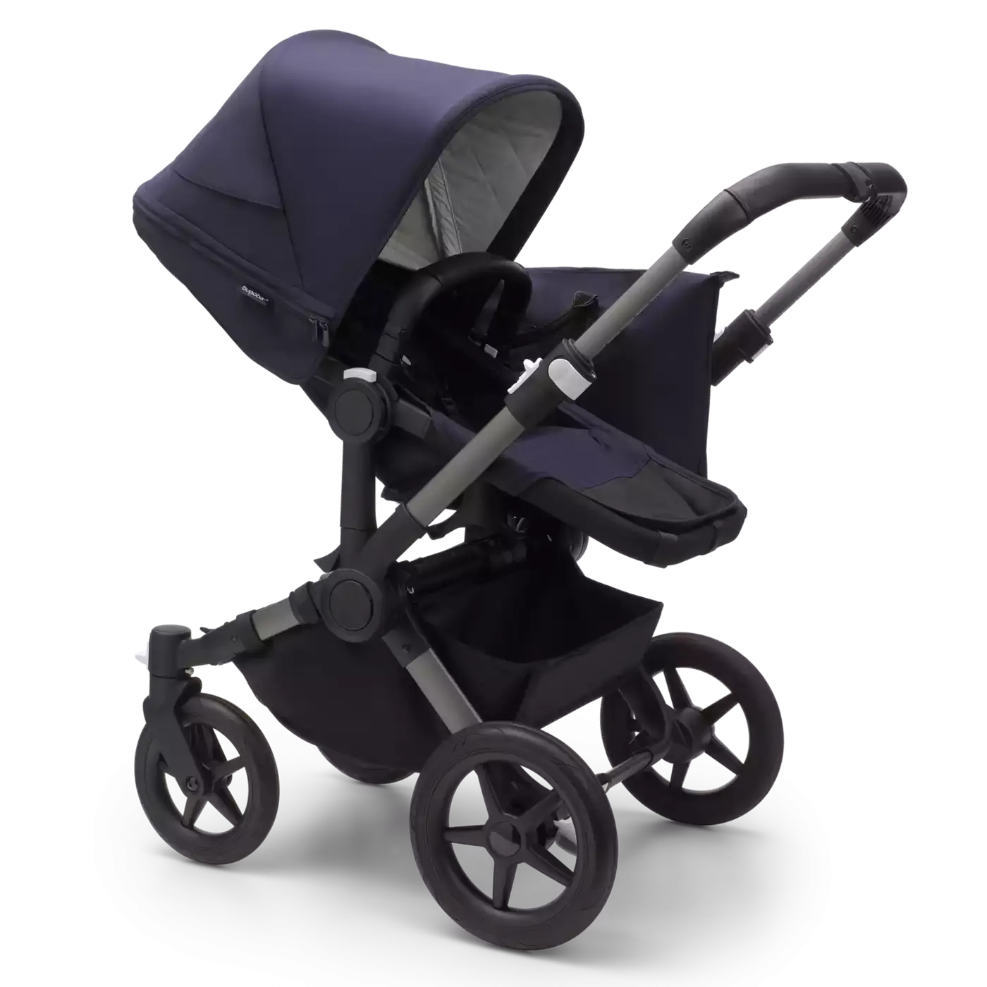 Donkey 5 Mono-Kinderwagen, erweiterbar, Forest Green - Jamouz