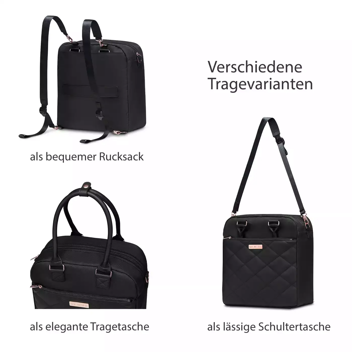 Wickeltasche Explore Diamond Asphalt - Jamouz