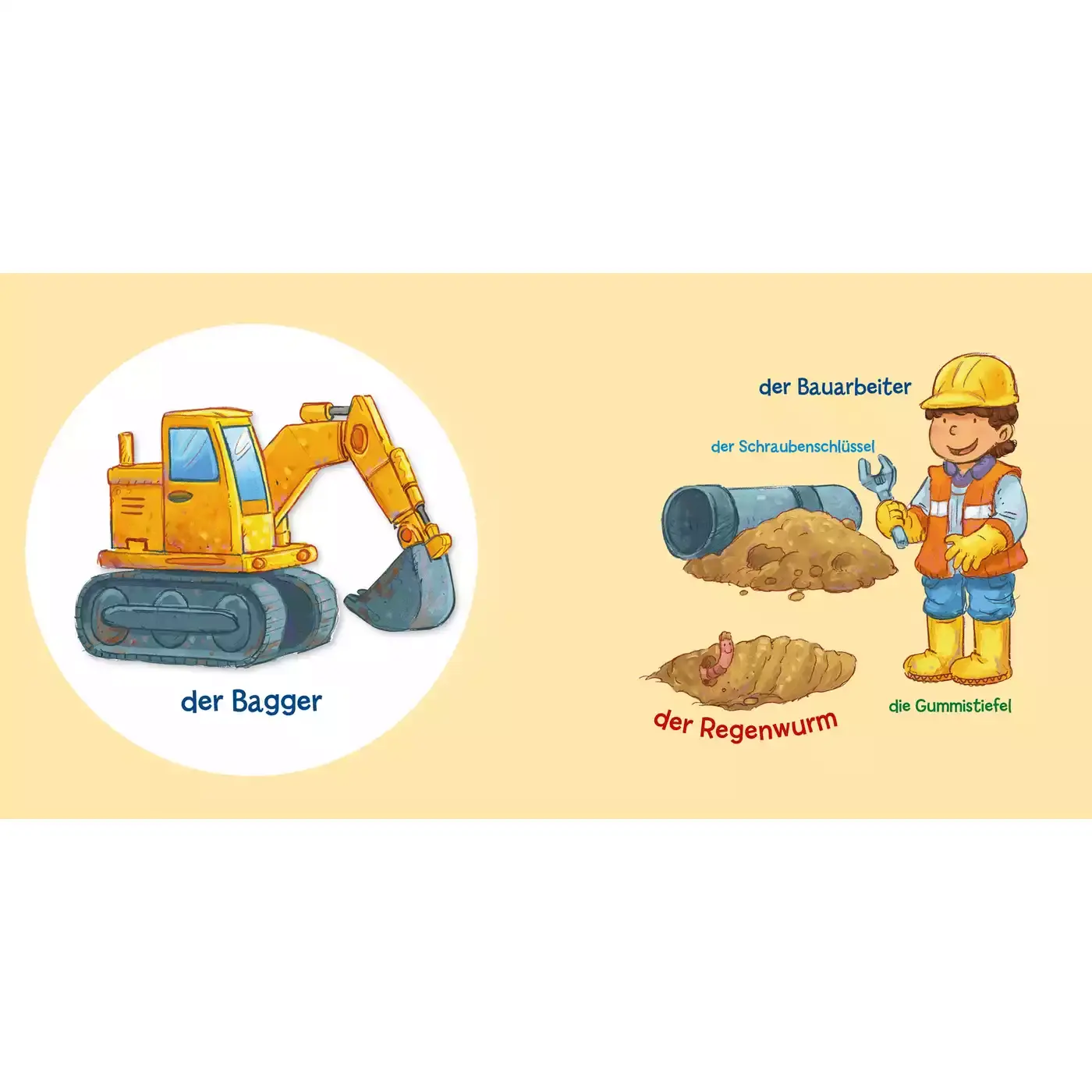 Baby Pixi HABA Meine ersten Wörter: Baustelle - Jamouz