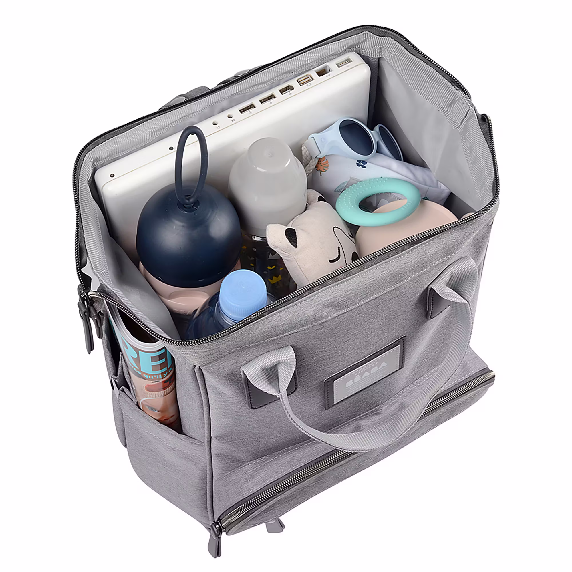 Wickeltasche Wellington Heather Grey - Jamouz