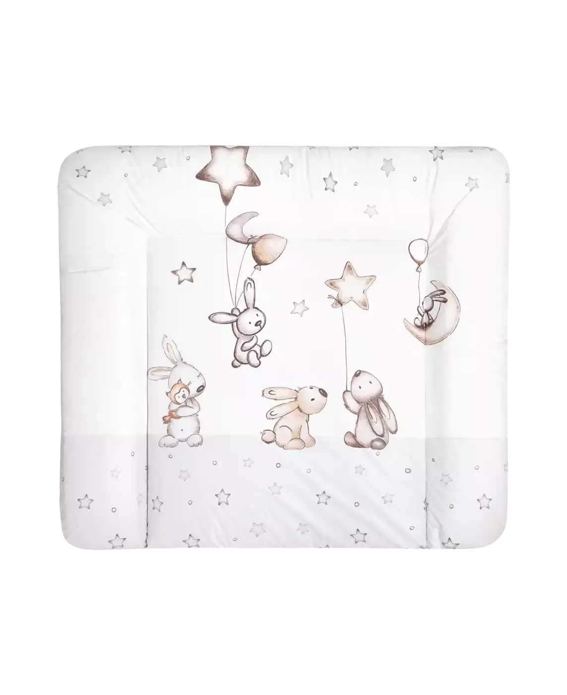Wickelauflage Softy Hase mit Balloons - Jamouz
