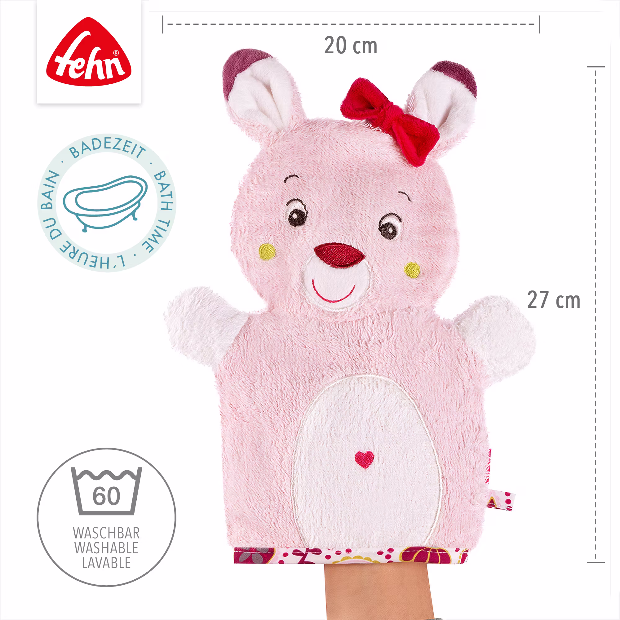 Waschhandschuh Rehkitz - Jamouz