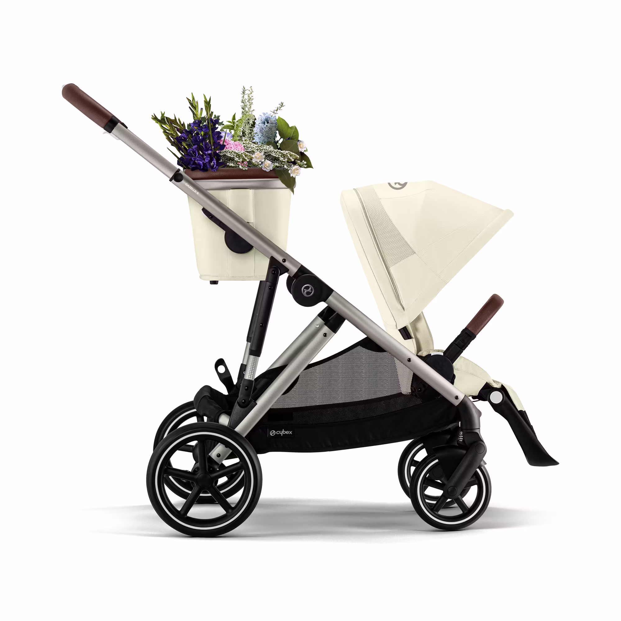 Gazelle S Lava Grey (Silver Frame) - Jamouz