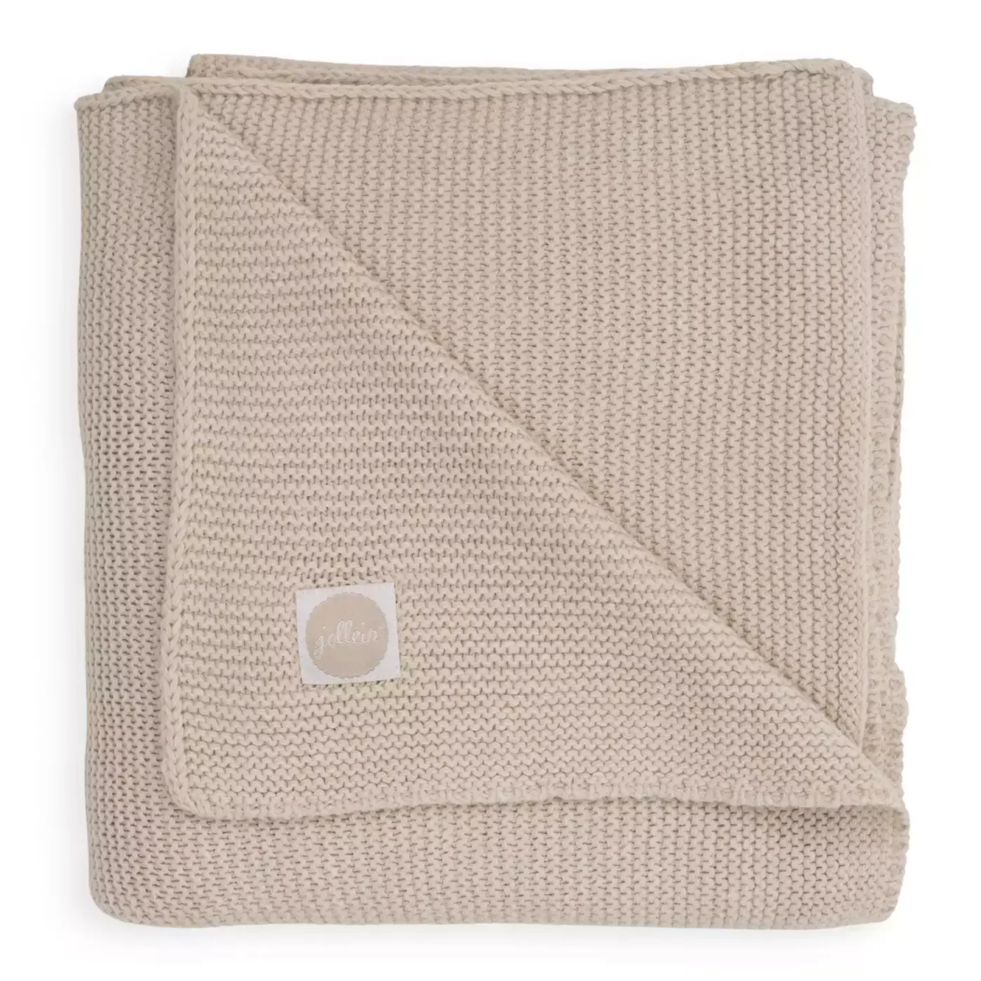 Decke Basic Knit Nougat - Jamouz