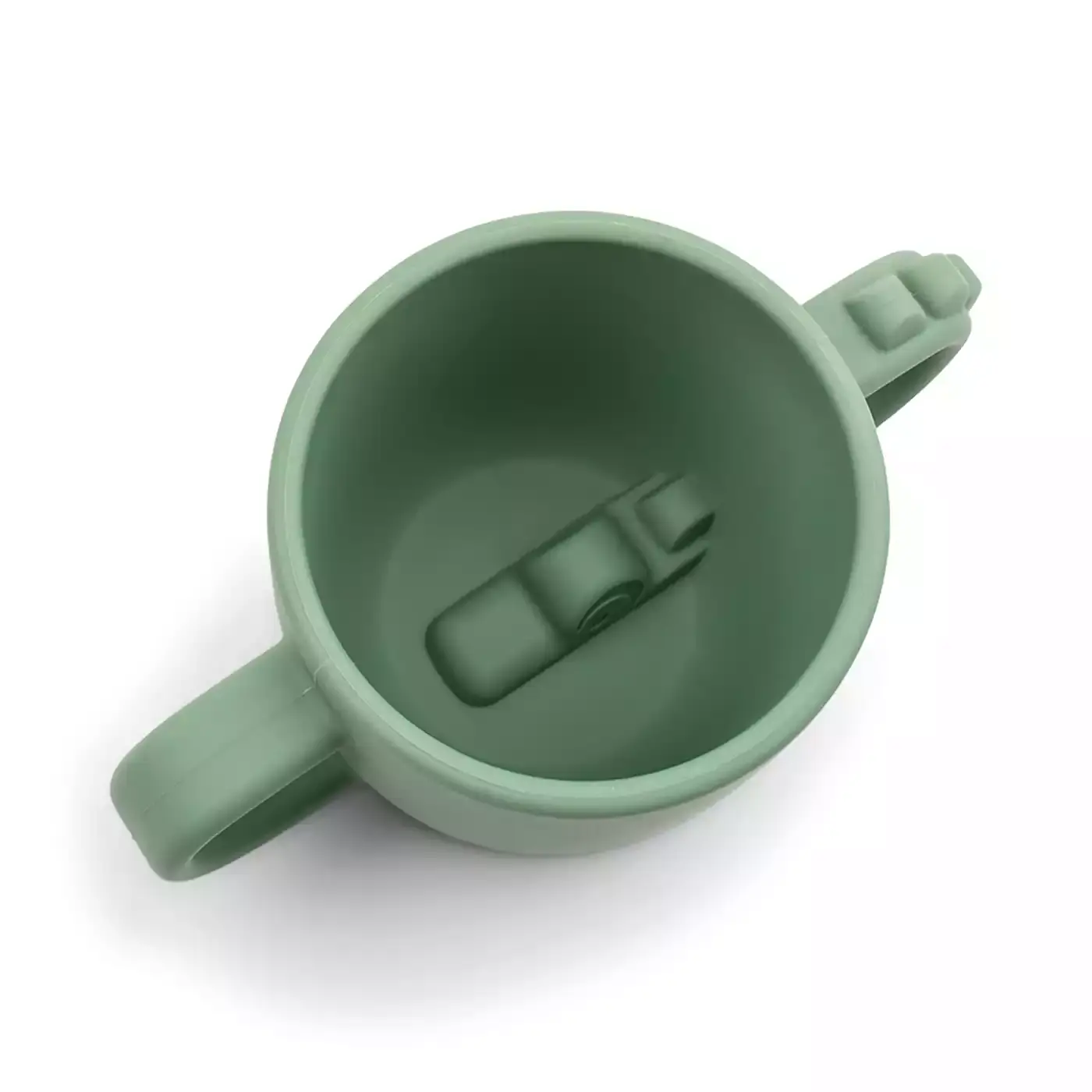 Silikon-Becher Peekaboo Croco Grün - Jamouz