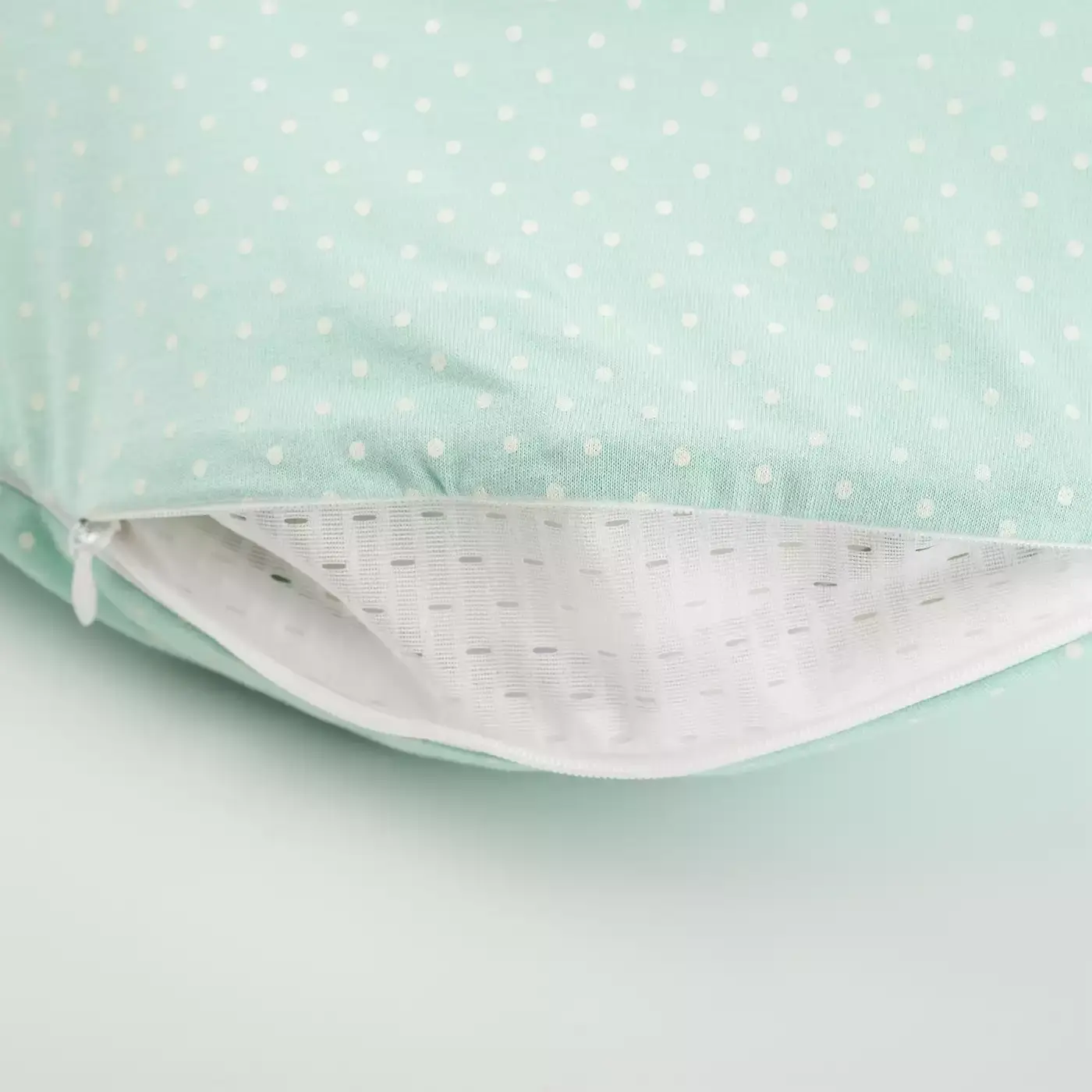 Schlafsack-Set LIEBMICH Pünktchen mint 56/62 - Jamouz