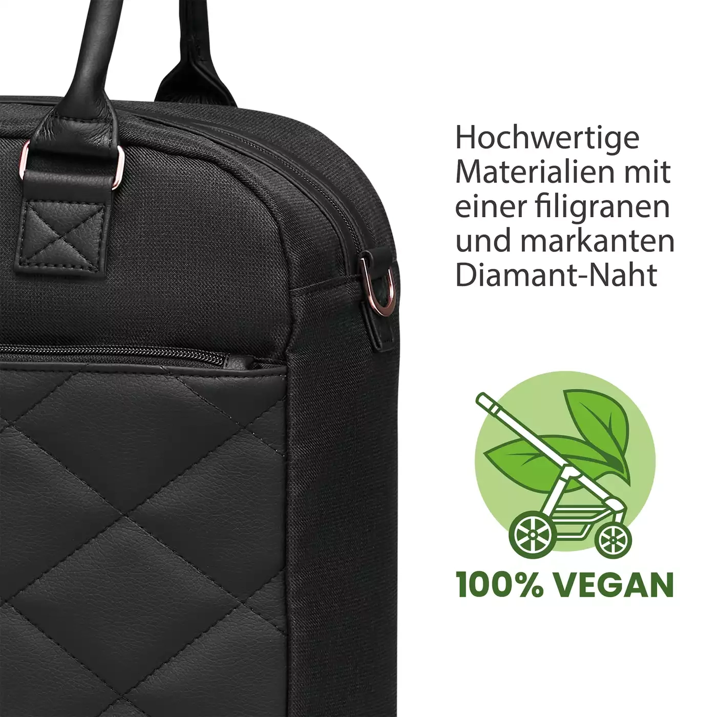 Wickeltasche Explore Diamond Asphalt - Jamouz