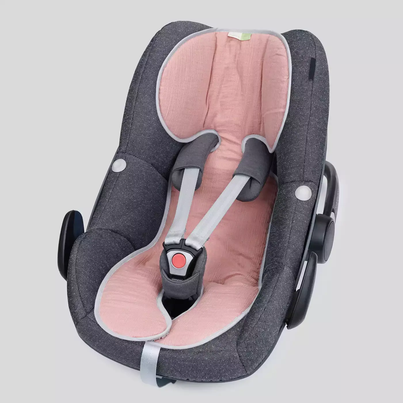 Sitzauflage Lola Gr. 0+ Musselin Altrosé - Jamouz