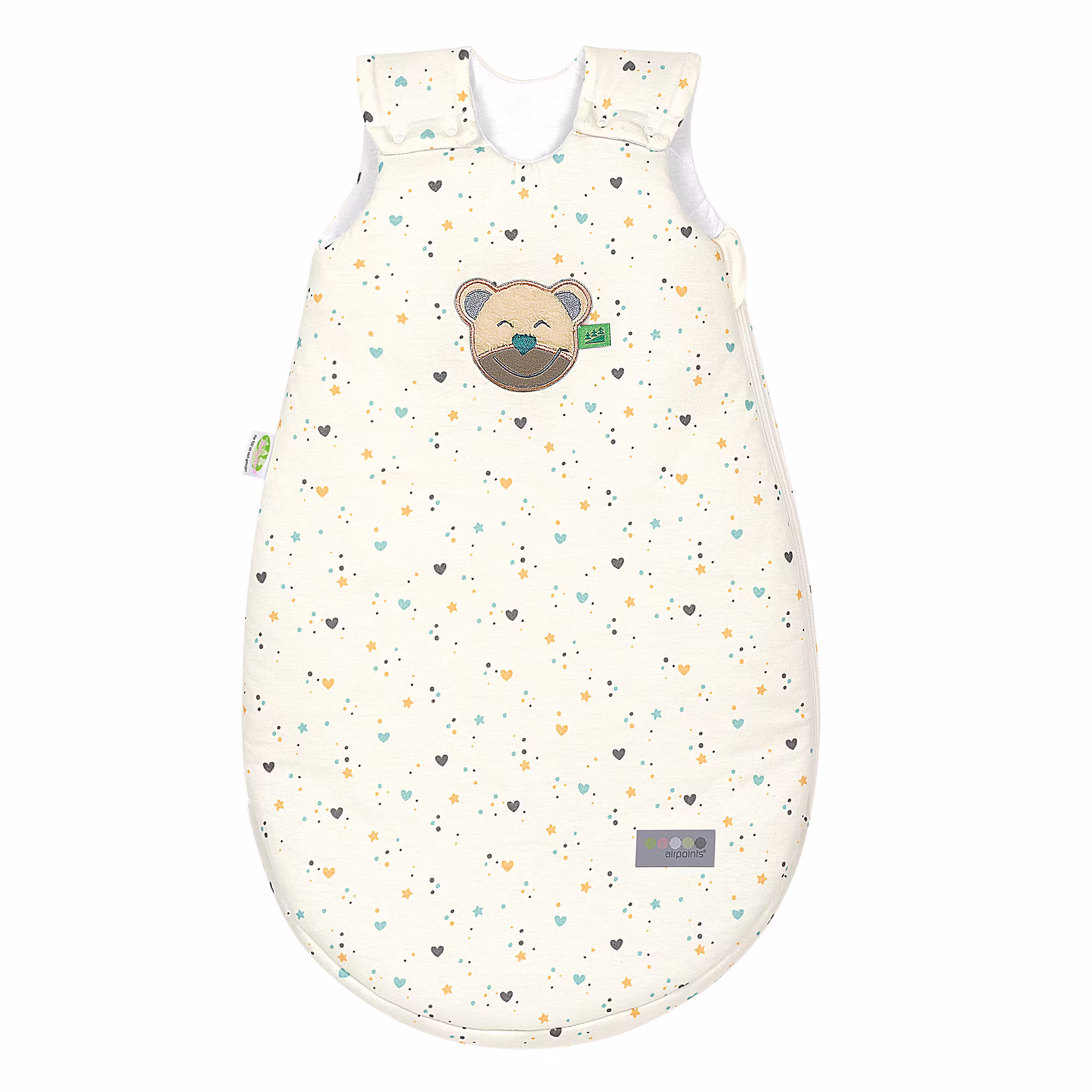 Jersey-Schlafsack Mucki Point Lovely Stardust Nature - Jamouz