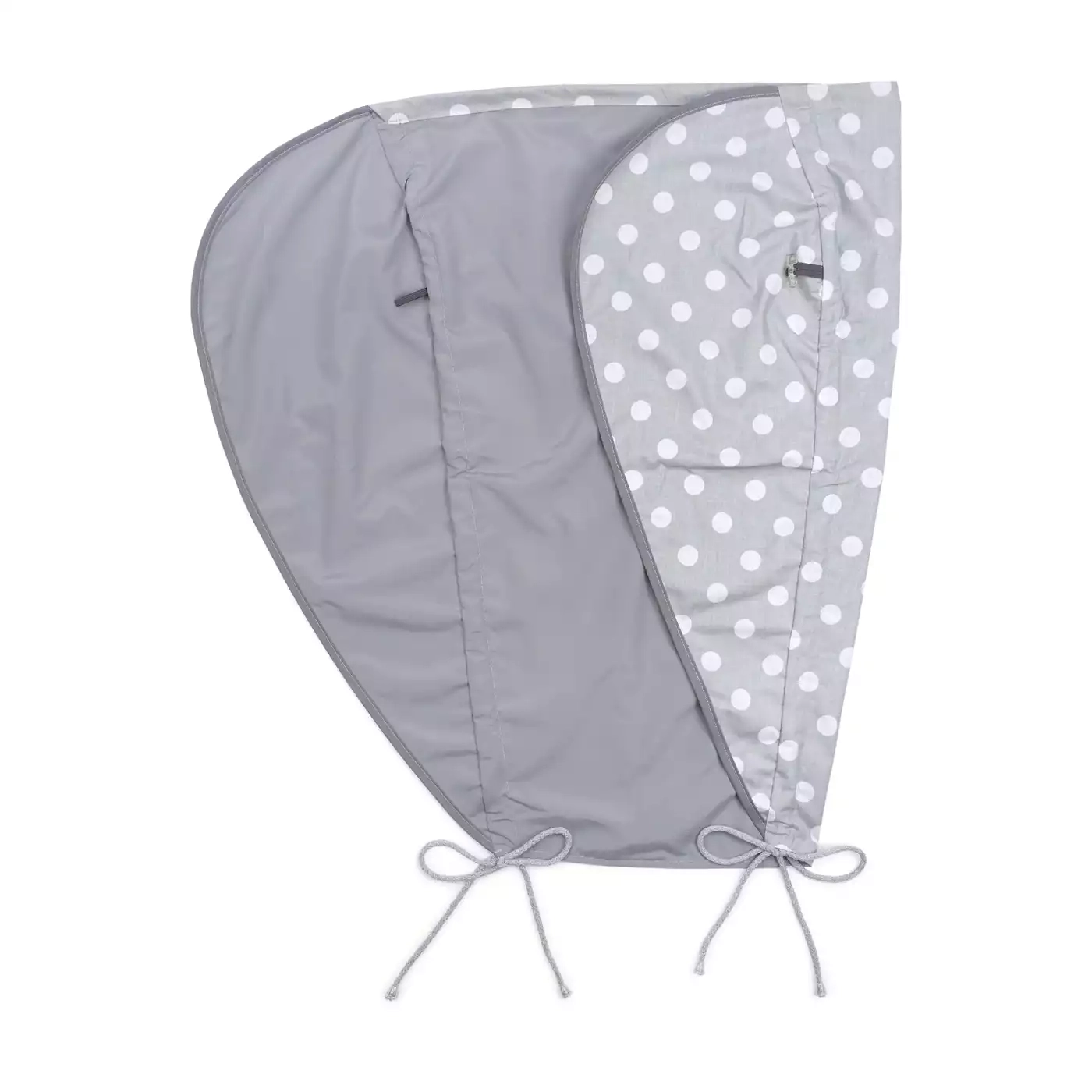 Sonnensegel Johanna Polka Grau - Jamouz