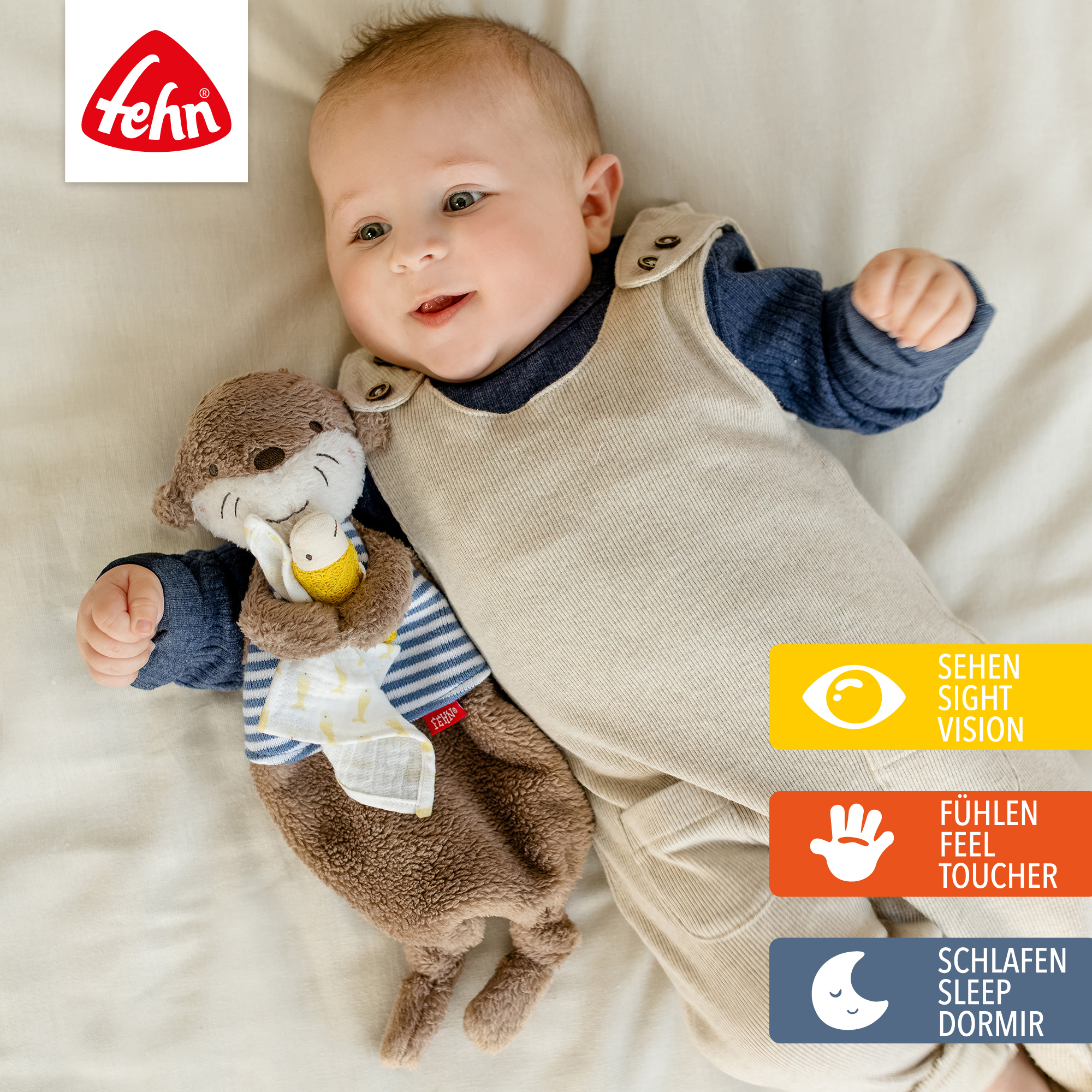 Schmusetuch Otter - Jamouz