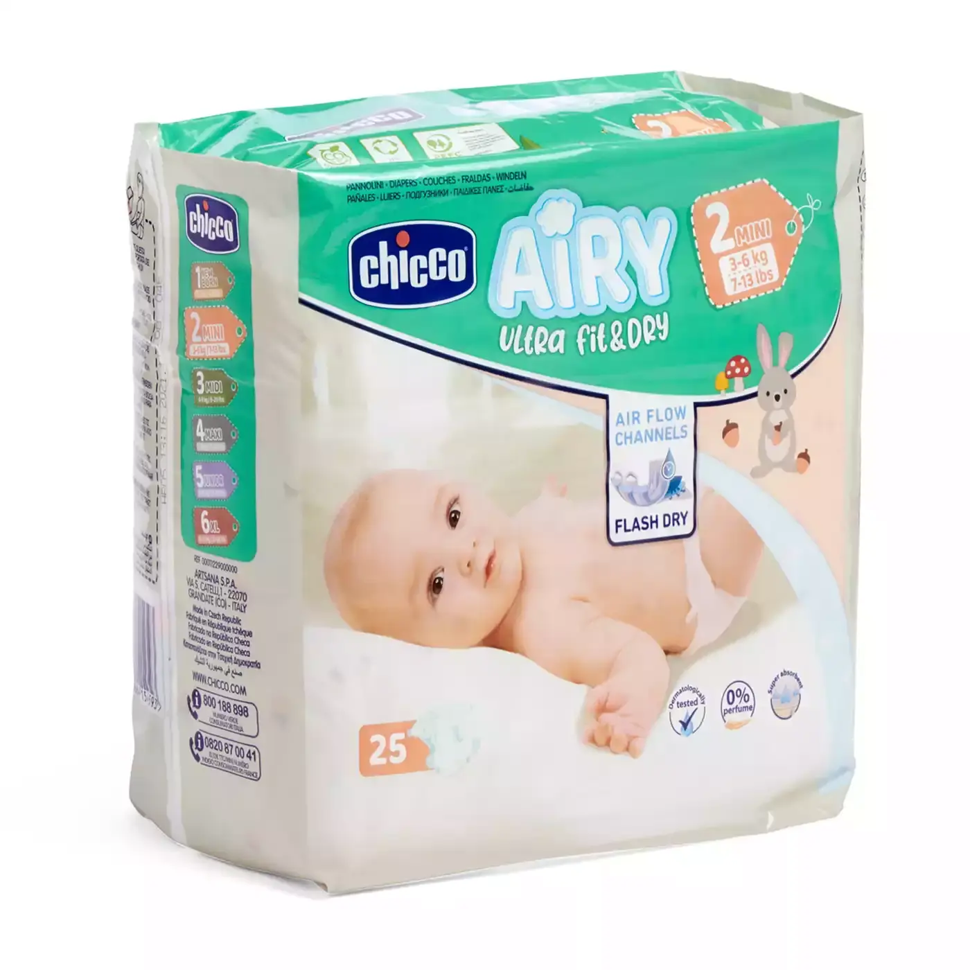 Airy Ultra Fit&Dry Mini 25x6 - Jamouz