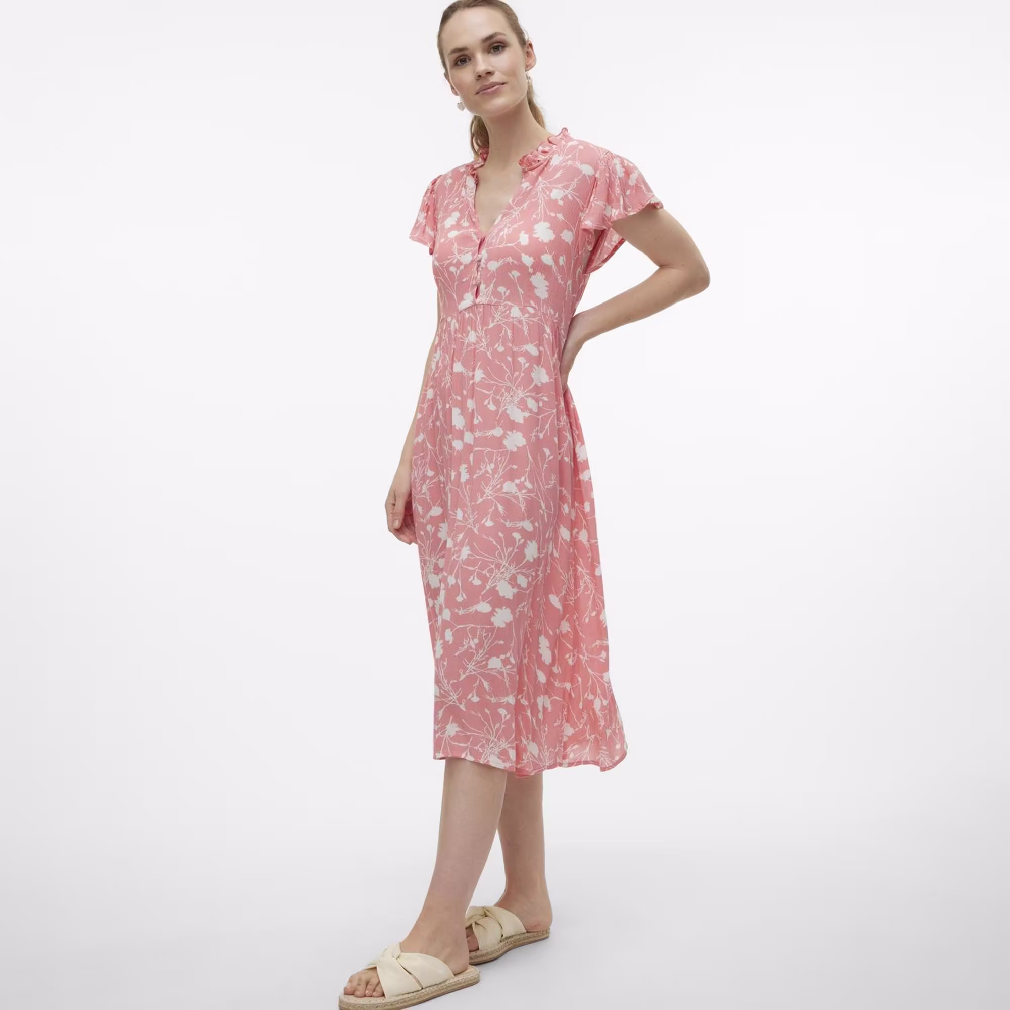 Kleid Flamingo Plume - Jamouz