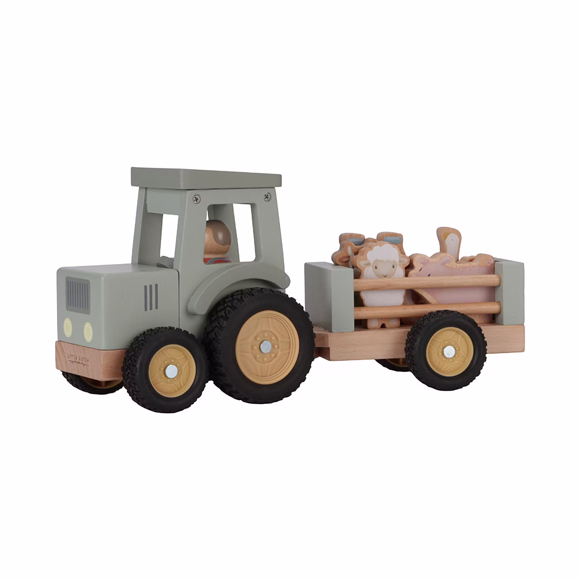 Traktor mit Anhänger Little Farm - Jamouz