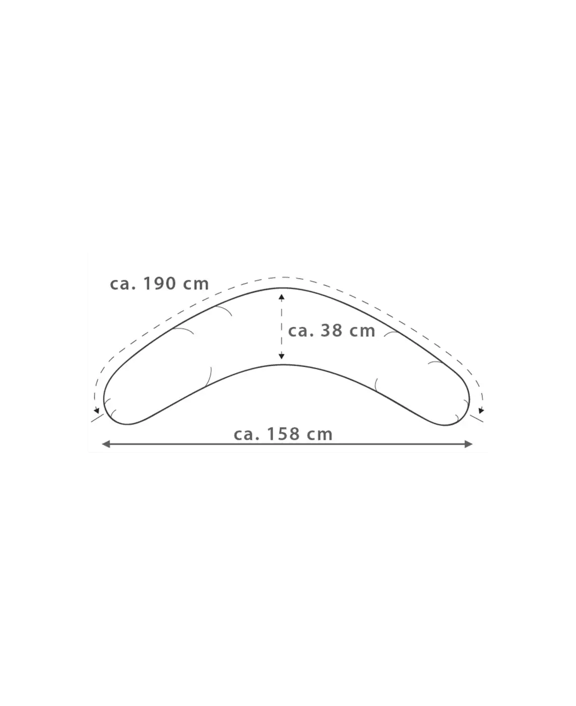 Stillkissen Knisterlöwe grau - Jamouz