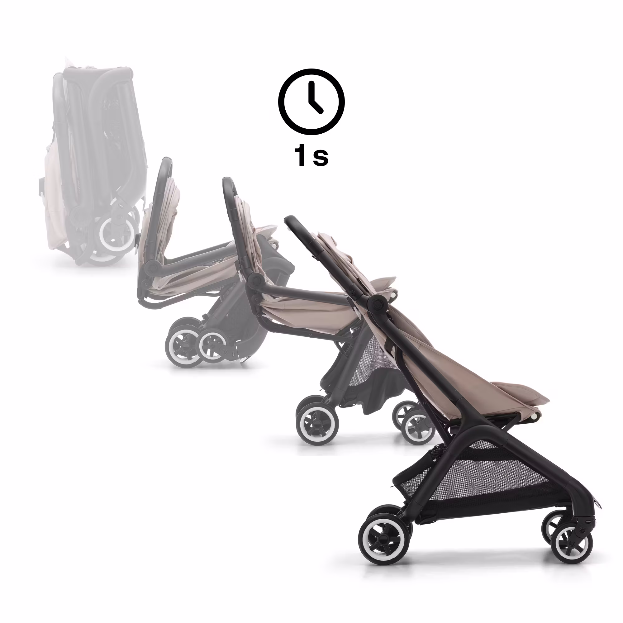 Butterfly Reise-Kinderwagen Stormy Blue - Jamouz