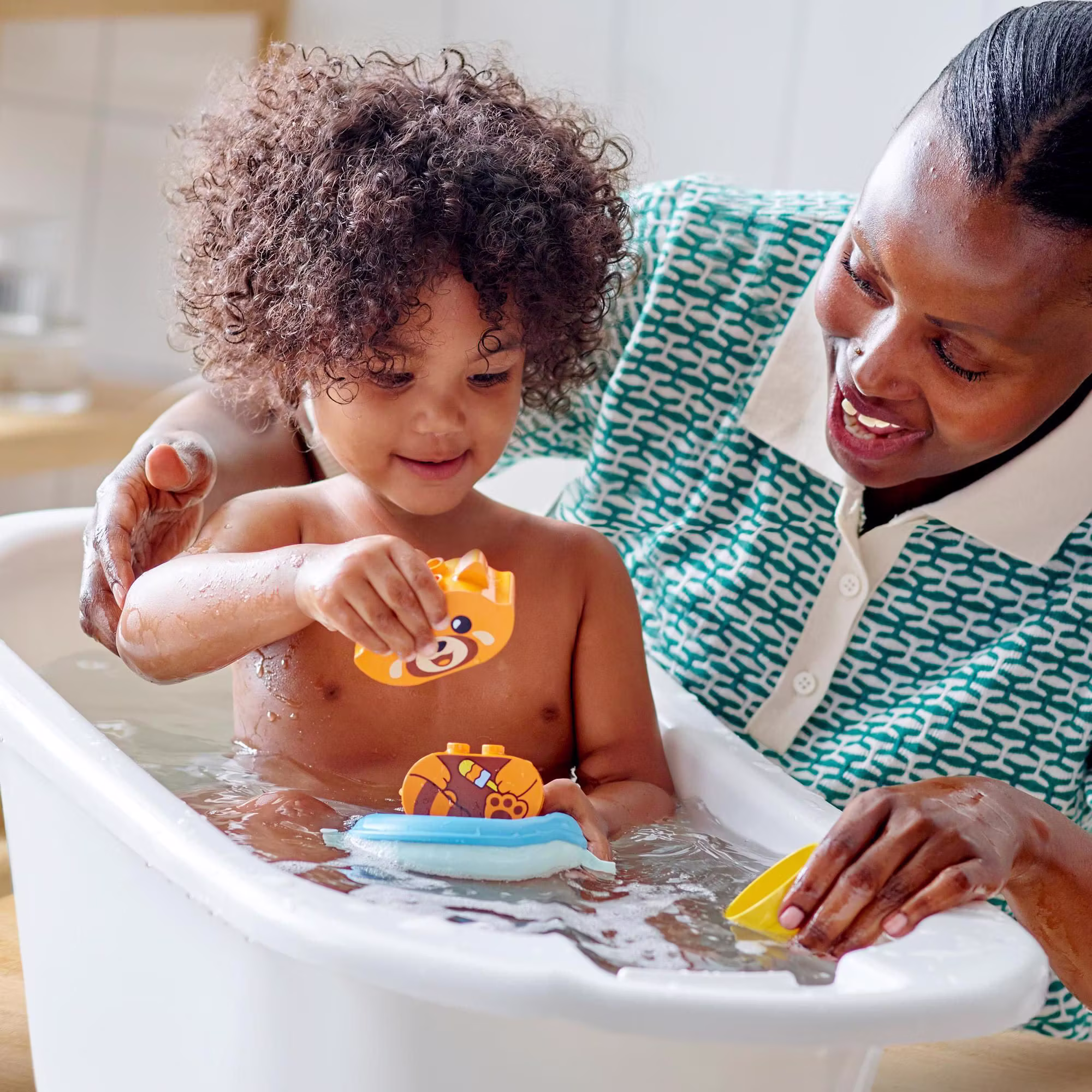 10964 Badewannenspaß: Schwimmender Panda - Jamouz