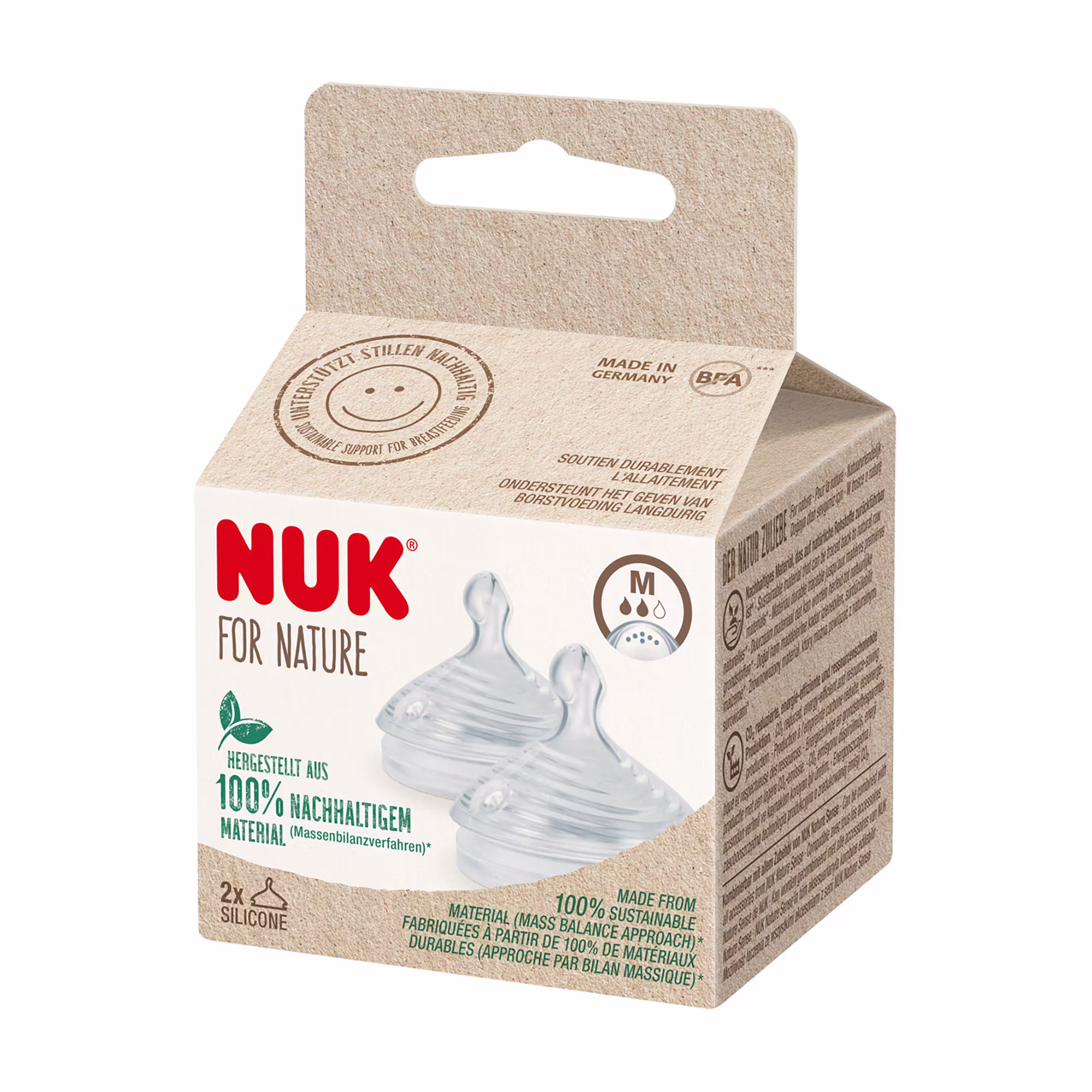 NUK for Nature Trinksauger Gr. M - Jamouz