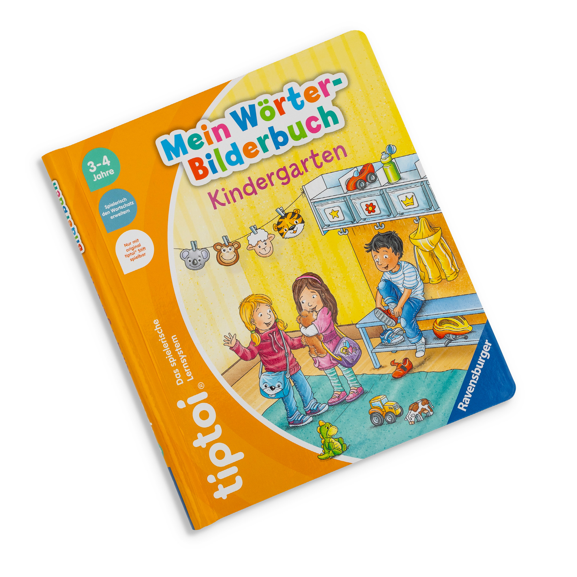 Set tiptoi® Starter-Set: Stift + Buch Kindergarten mit tiptoi® Stift-Hülle - Jamouz