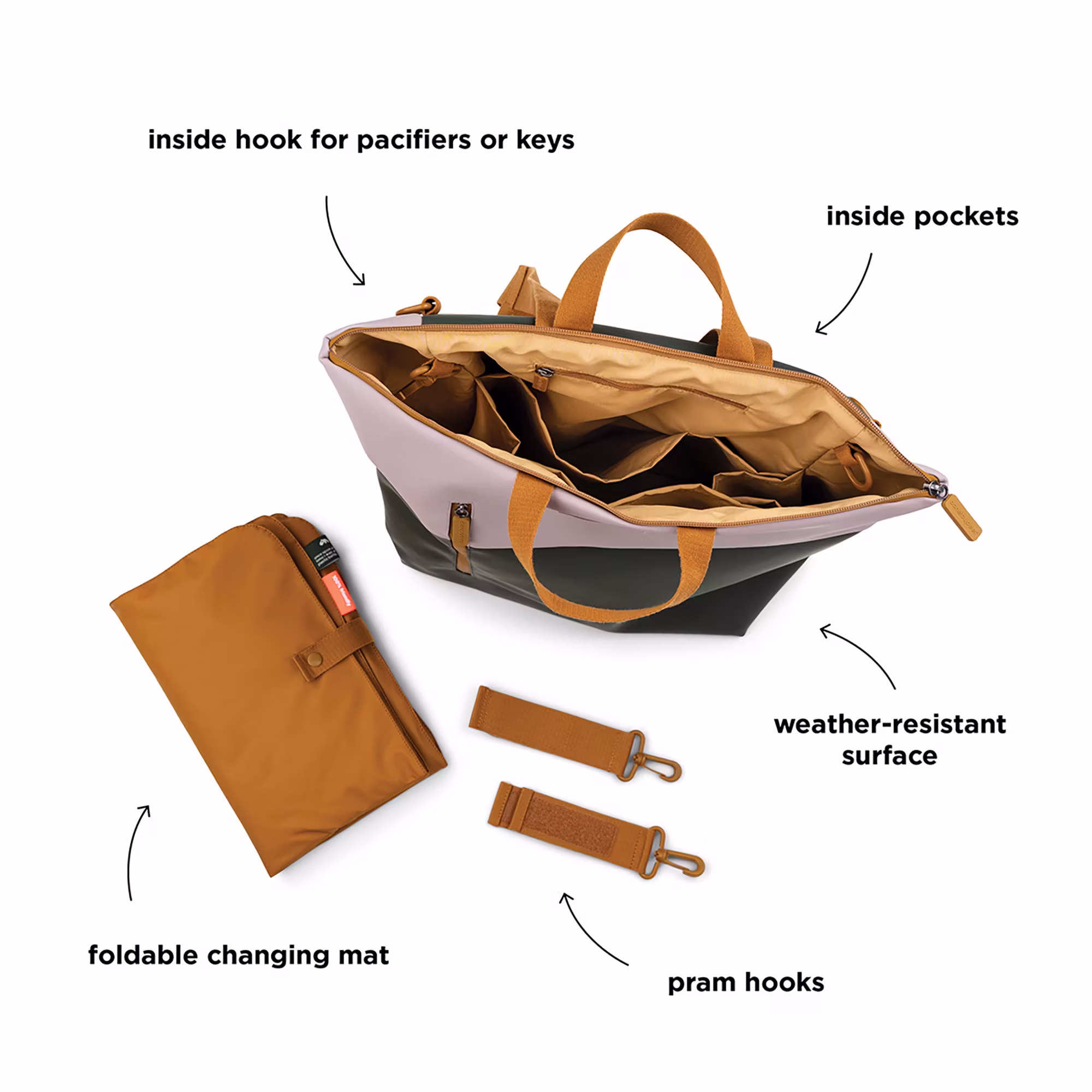 Wickelrucksack Powder Mix - Jamouz