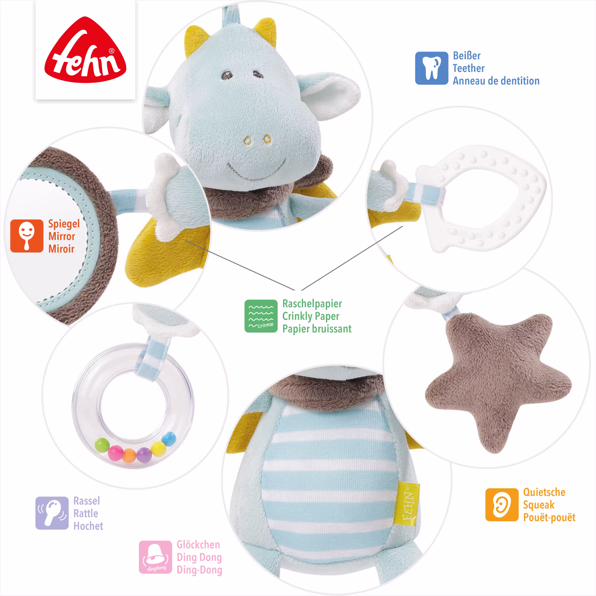 Activity-Drache mit Klemme - Jamouz