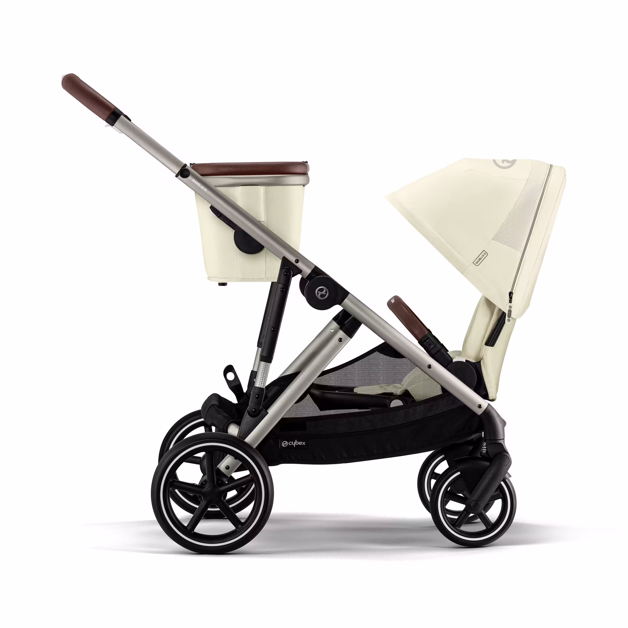 Gazelle S Lava Grey (Silver Frame) - Jamouz
