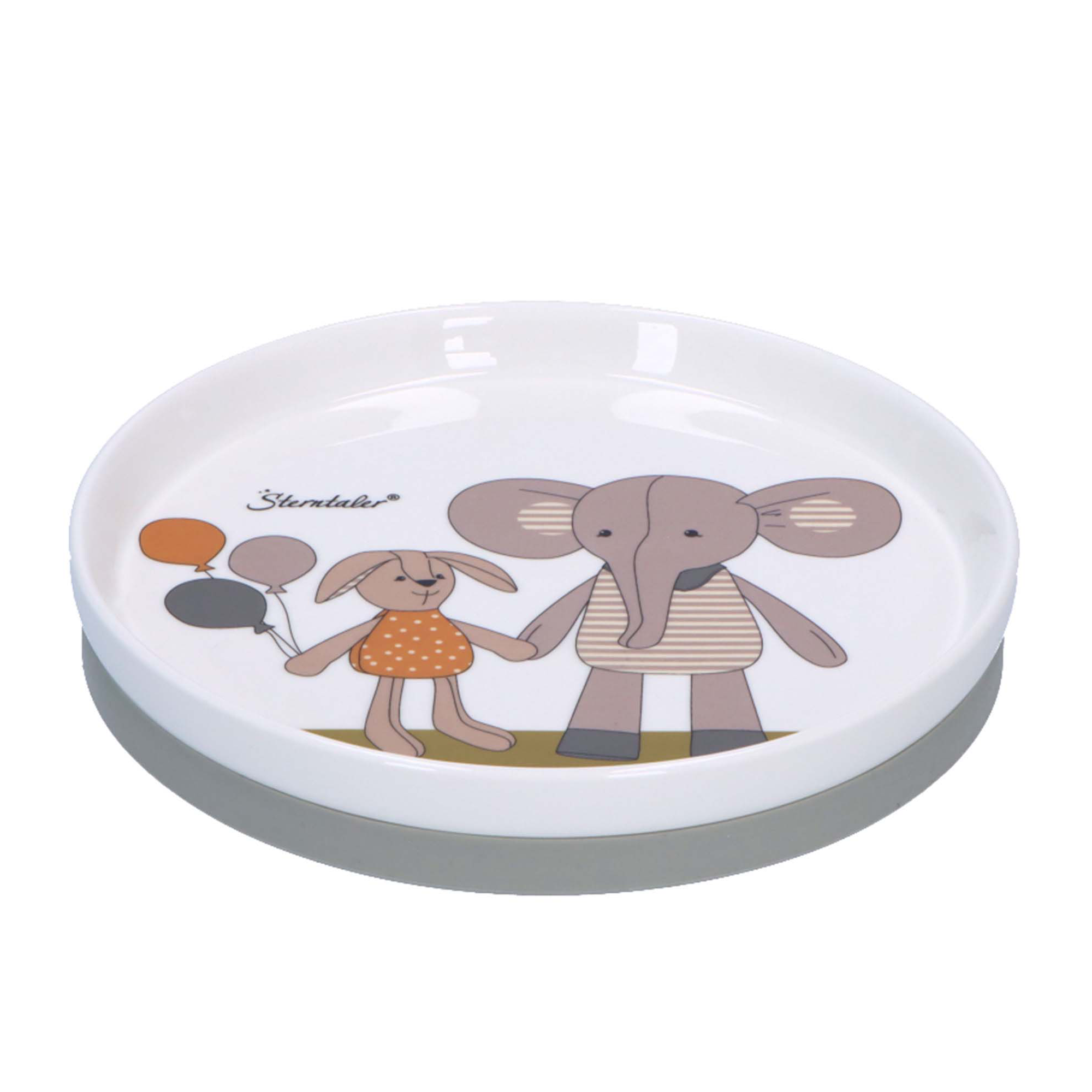 Porzellen-Geschirr-Set Elefant & Hase - Jamouz