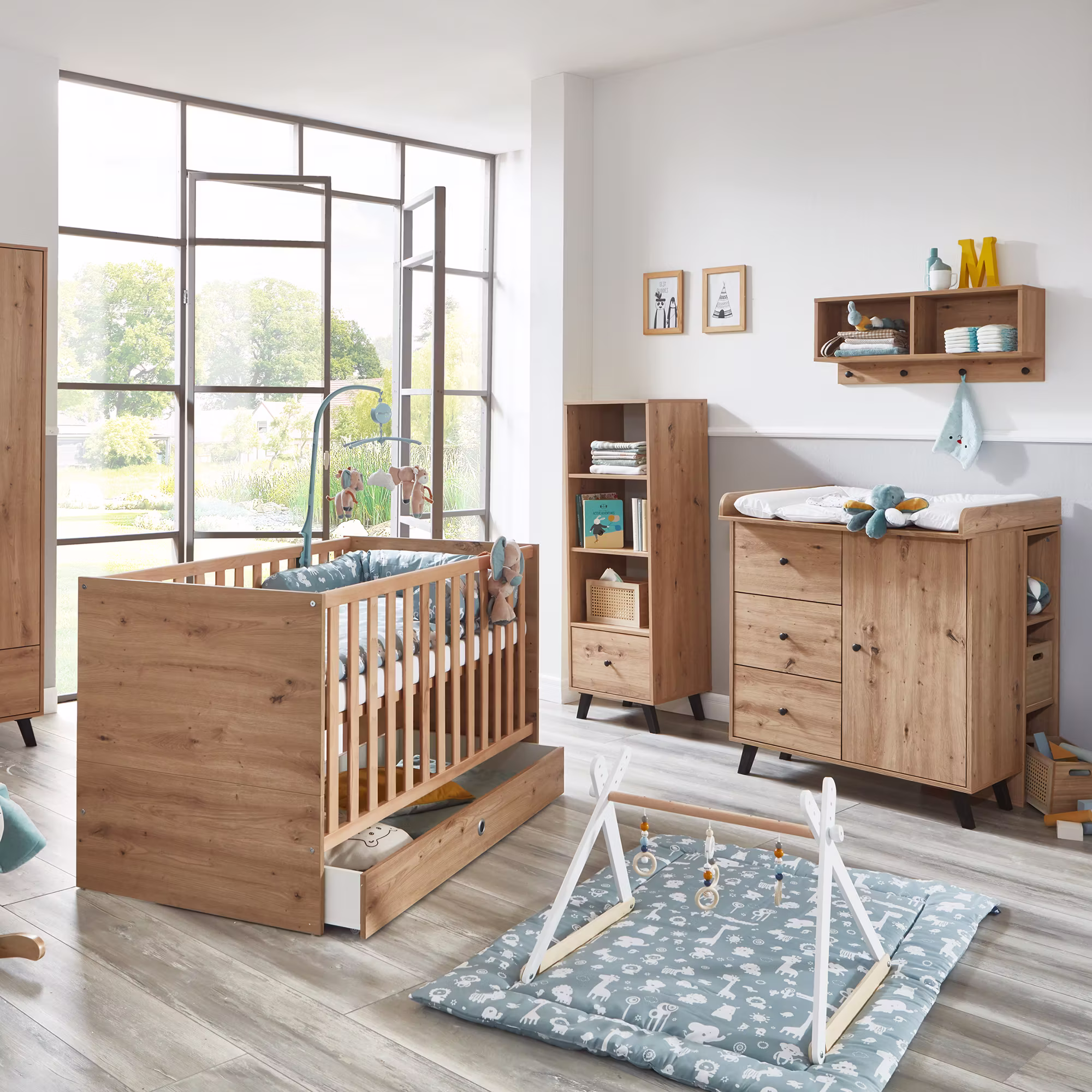 2-teiliges Spar-Set Babyzimmer Niklas - Jamouz