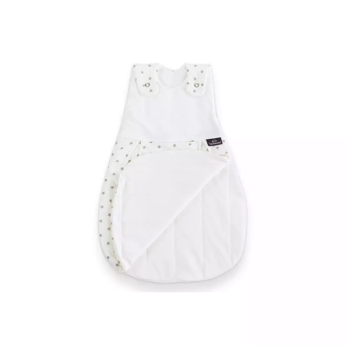Schlafsack-Set LIEBMICH Sternchen grau 50/56 - Jamouz