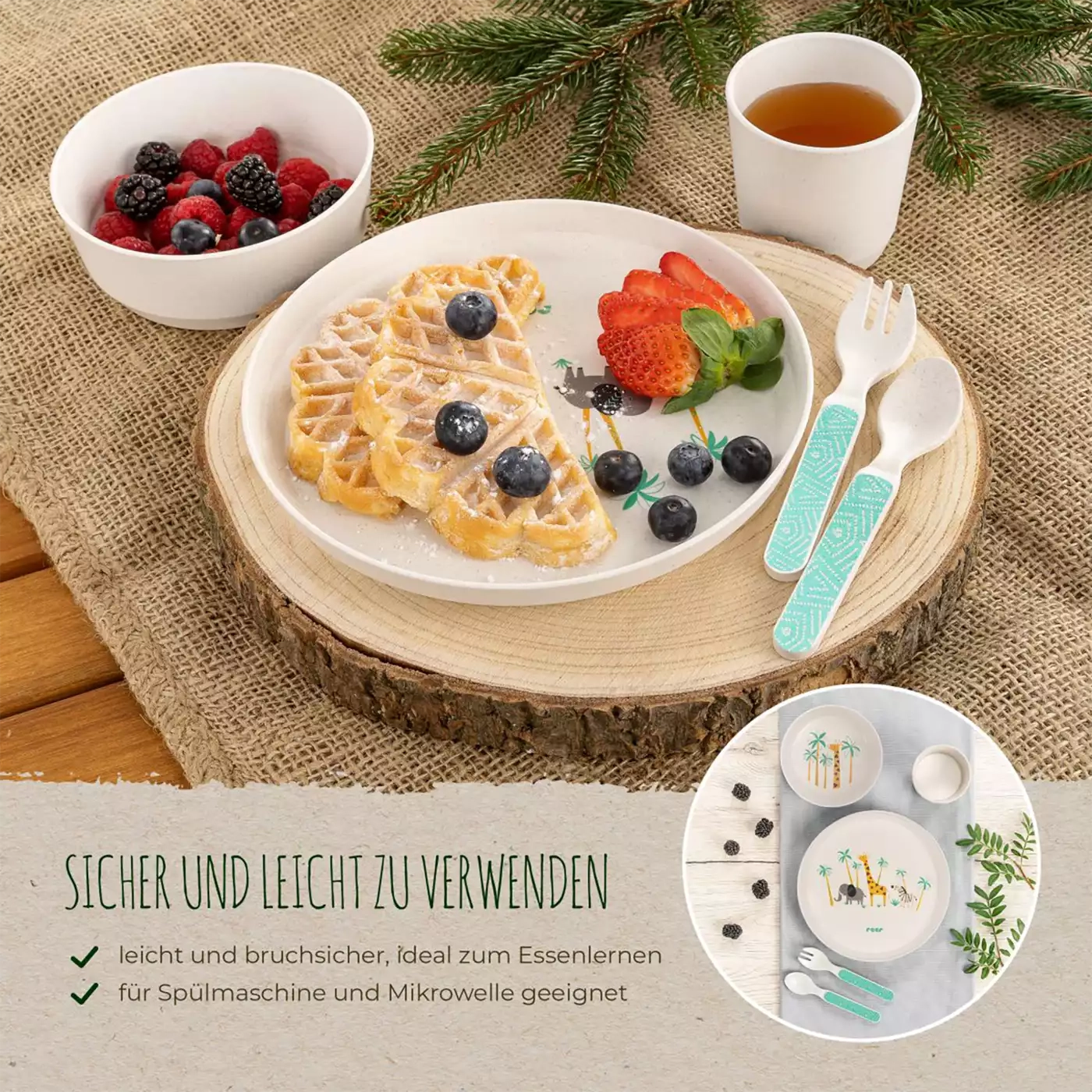 Growing Geschirr-Set Wild - Jamouz