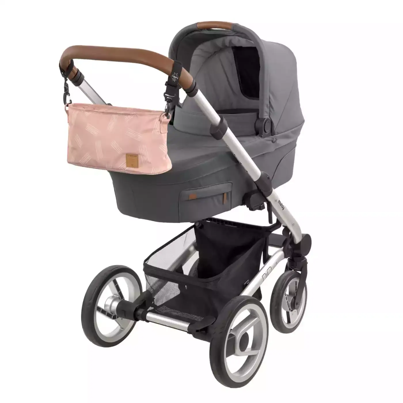 Kinderwagen Organizer Soft Stripes Rose - Jamouz