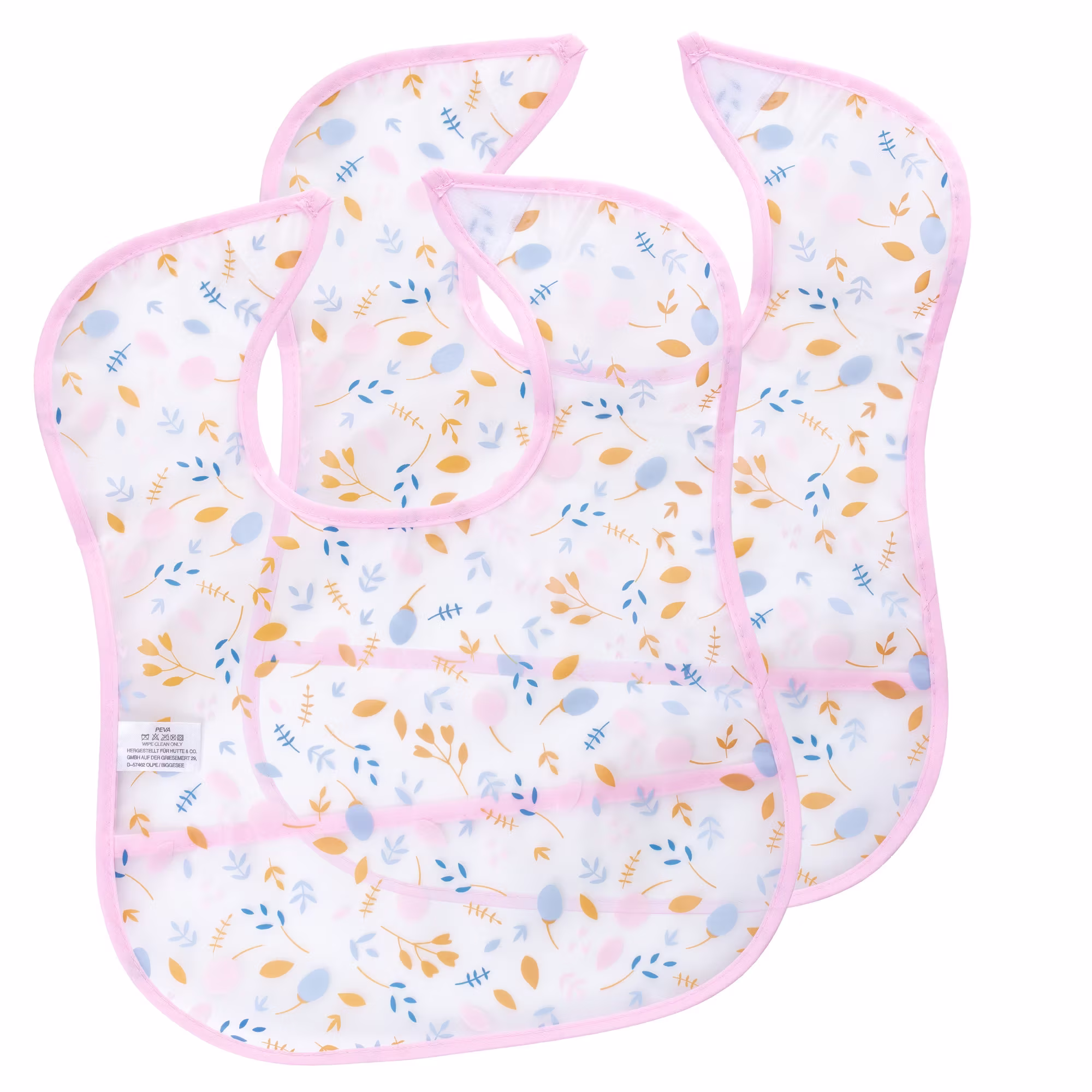 2er Set Klettlätzchen Flowers - Jamouz