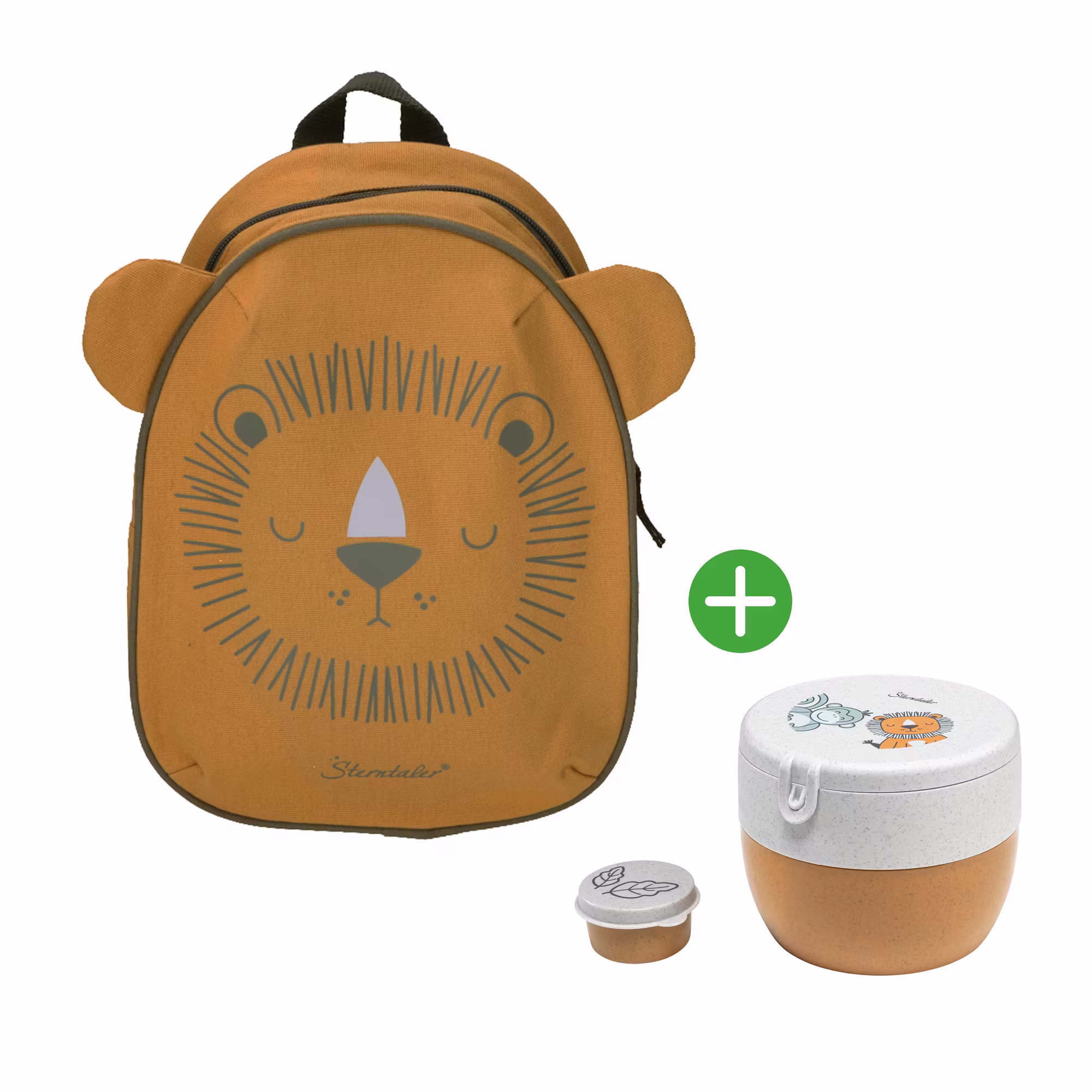 Set Kindergartenrucksack Lio mit Lunchbox - Jamouz