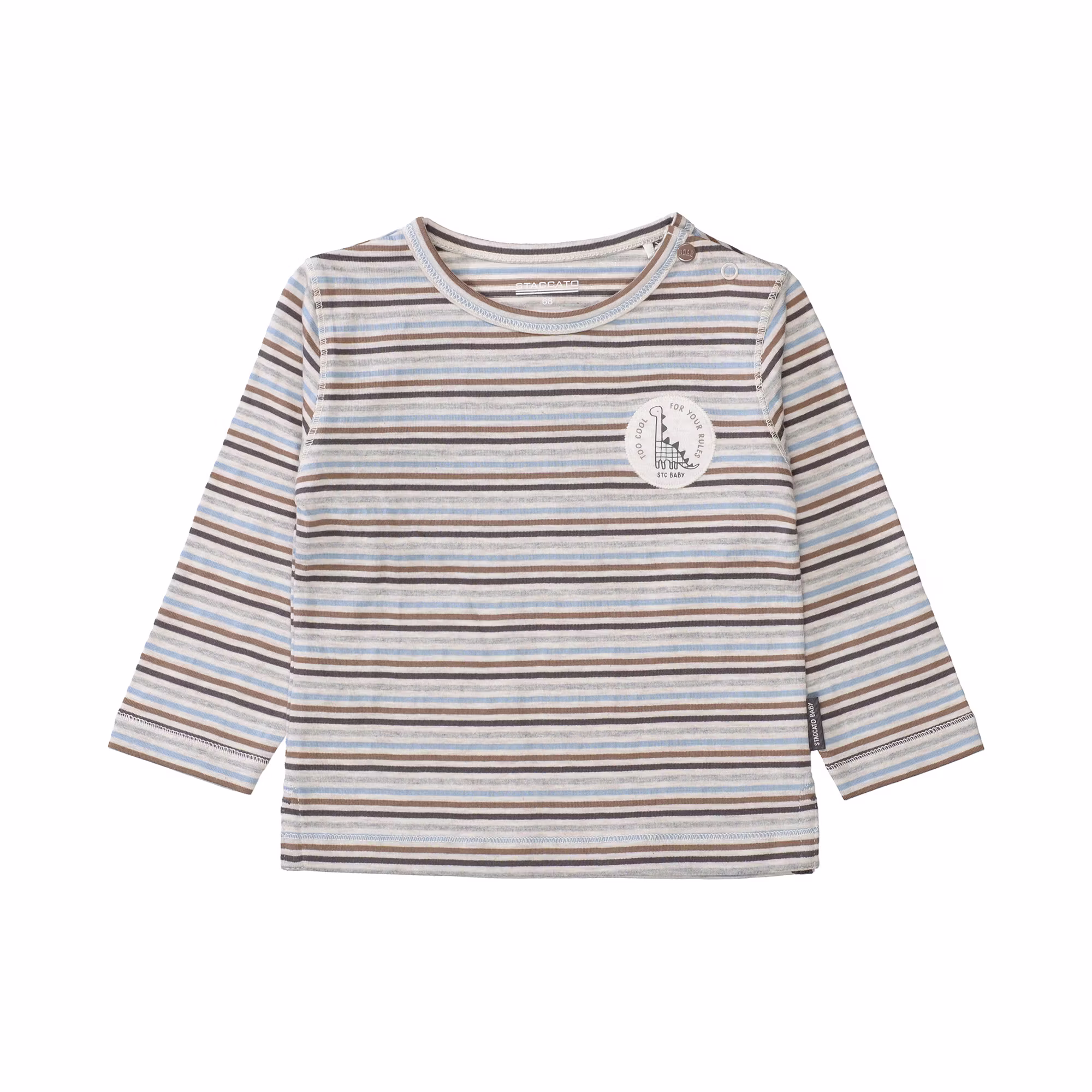 Langarmshirt gestreift - Jamouz