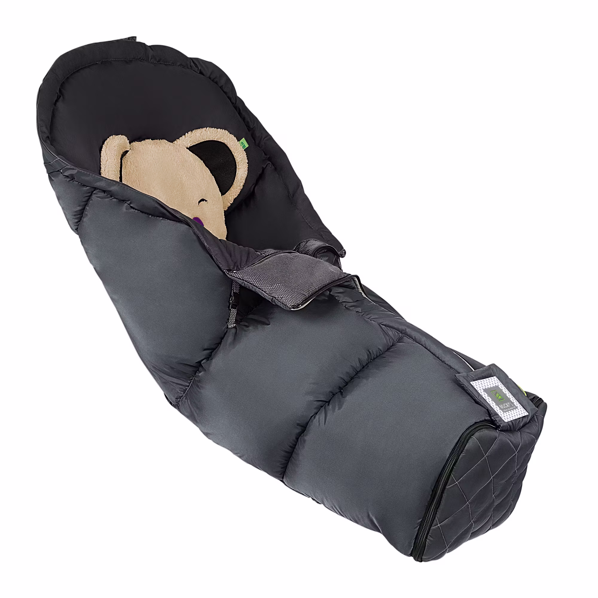 Fußsack Mucki L-cs Rocky Grey - Jamouz
