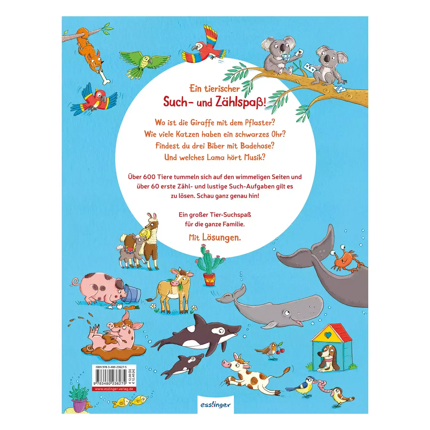 Zähl mal, such mal! Tiere - Jamouz