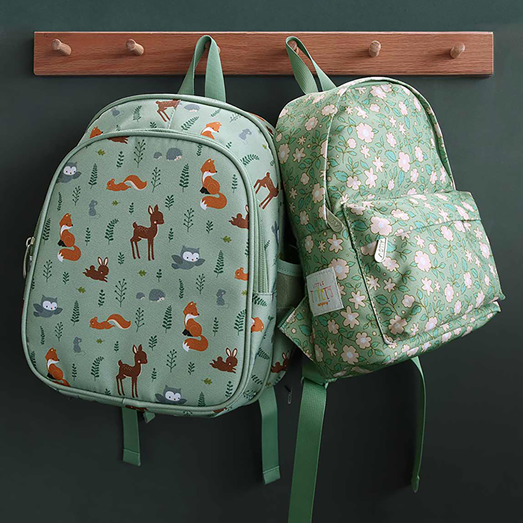Kleiner Rucksack Blümchen - Jamouz