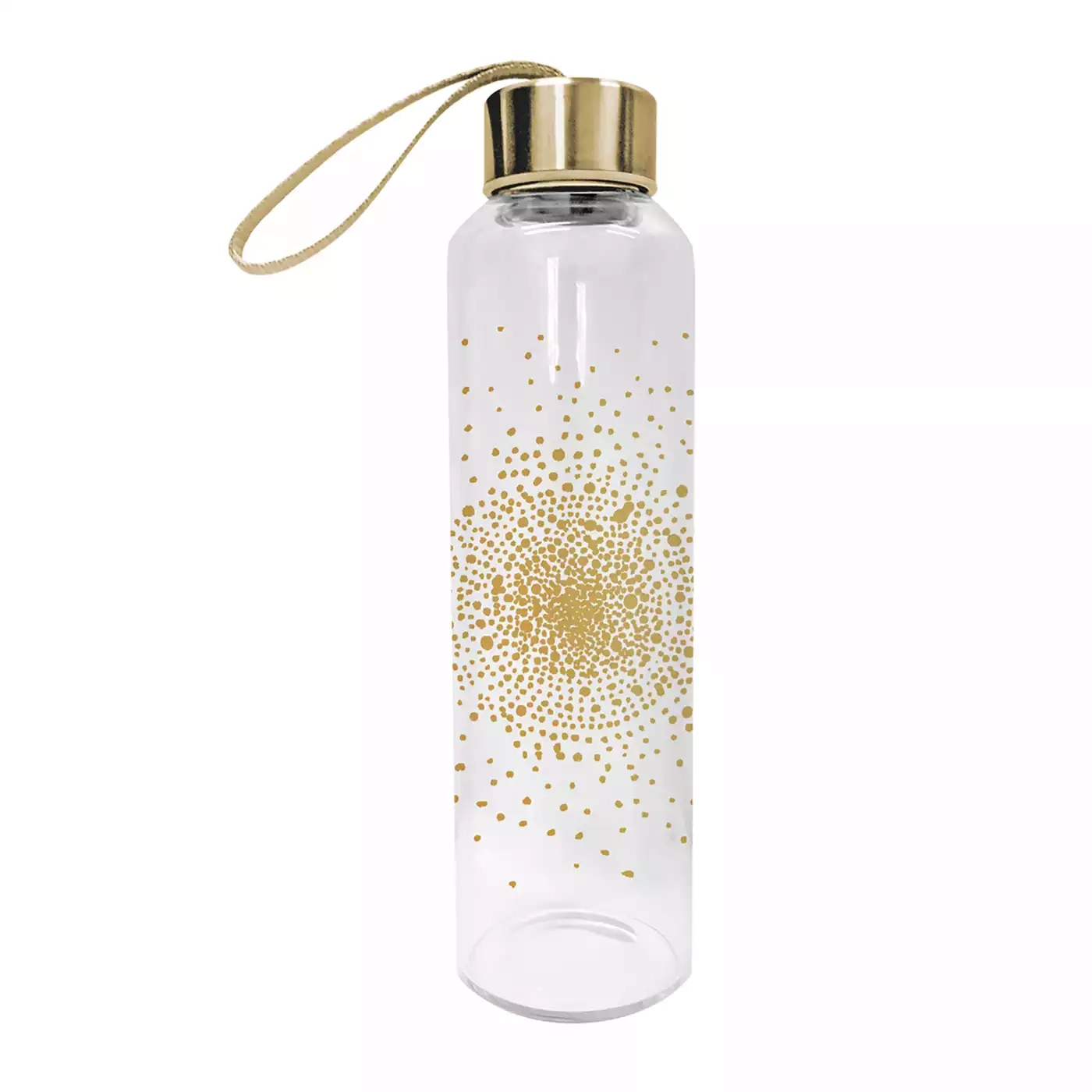 Glasflasche Gold Nuggets - Jamouz