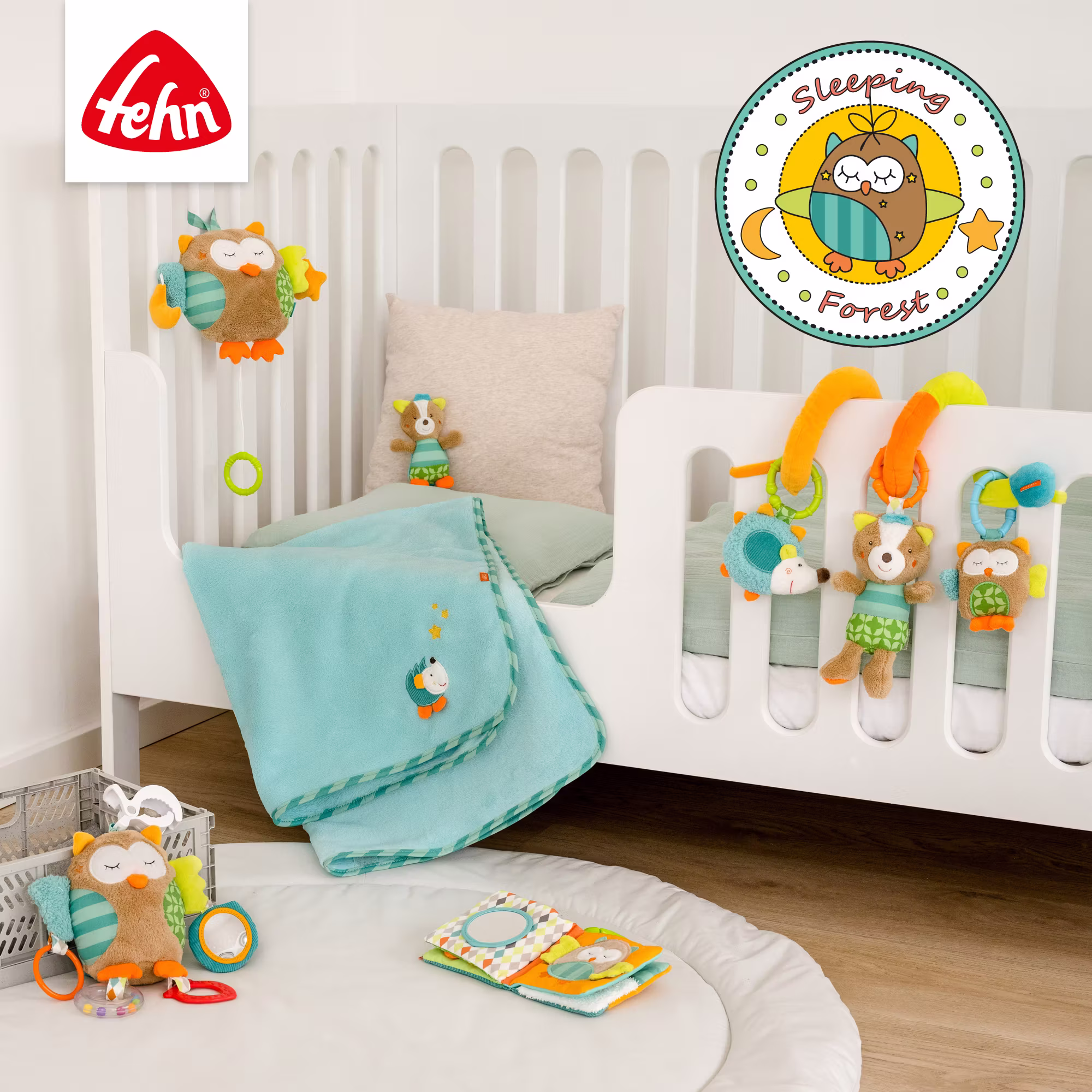 3D Activity Decke Sleeping Forest - Jamouz